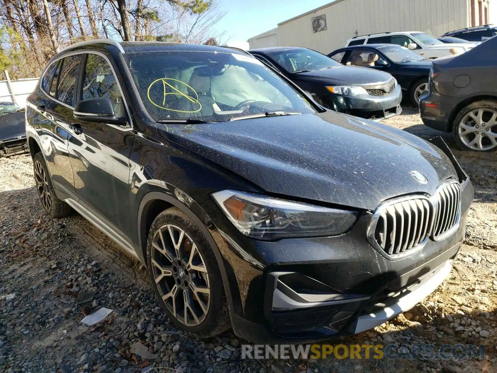 1 Фотография поврежденного автомобиля WBXJG7C02L5P41538 BMW X1 2020