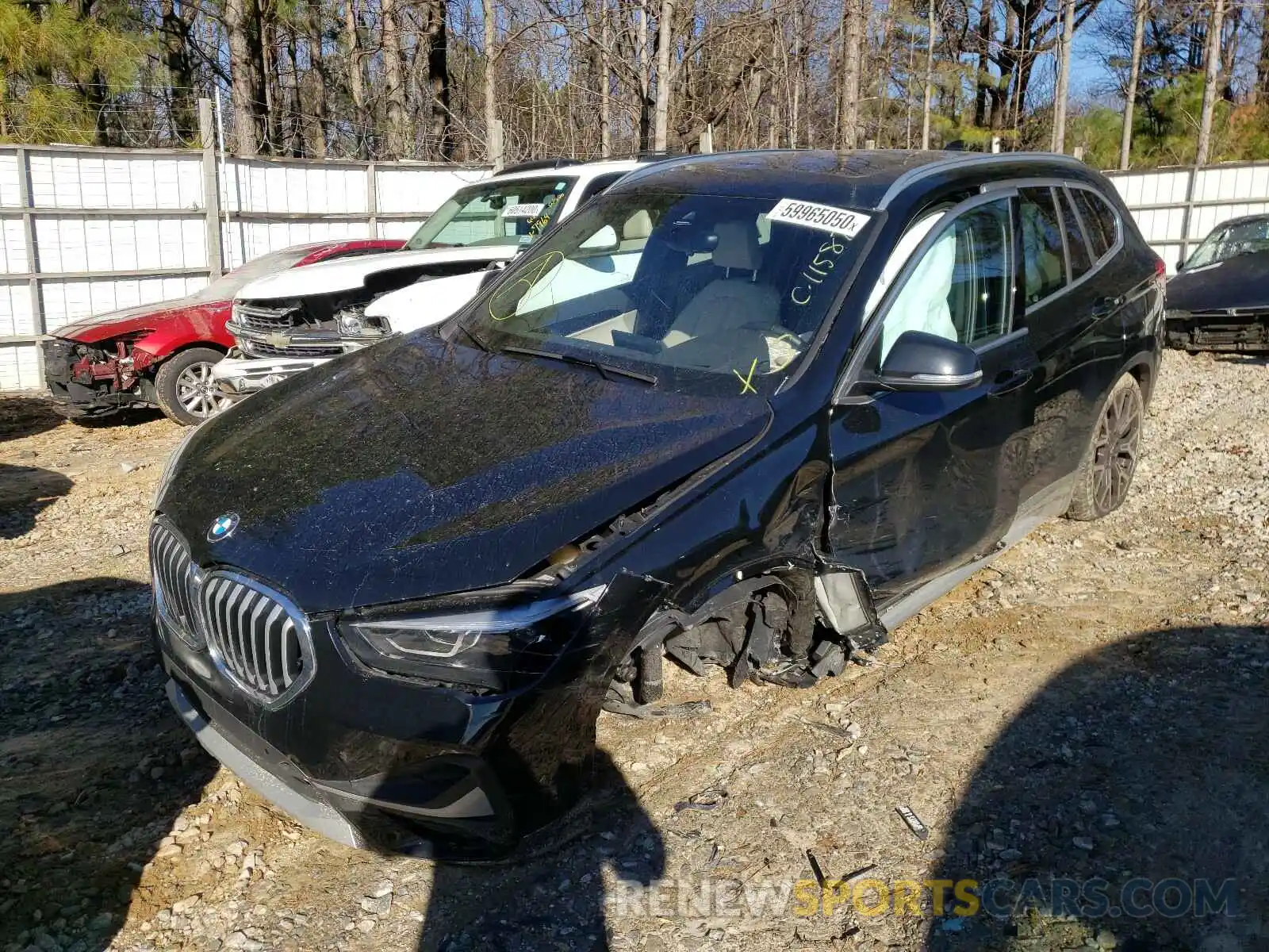 2 Photograph of a damaged car WBXJG7C02L5P41538 BMW X1 2020