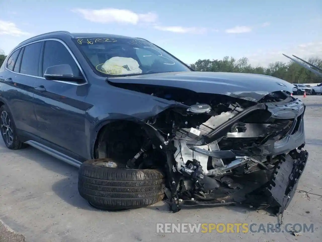 9 Photograph of a damaged car WBXJG7C02L5R67823 BMW X1 2020