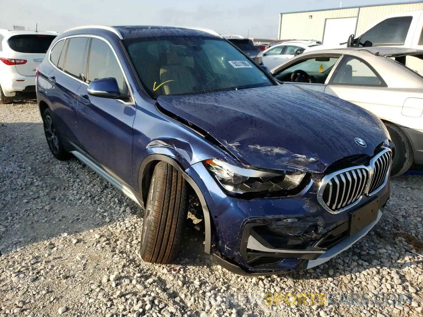 1 Photograph of a damaged car WBXJG7C03L3L83104 BMW X1 2020