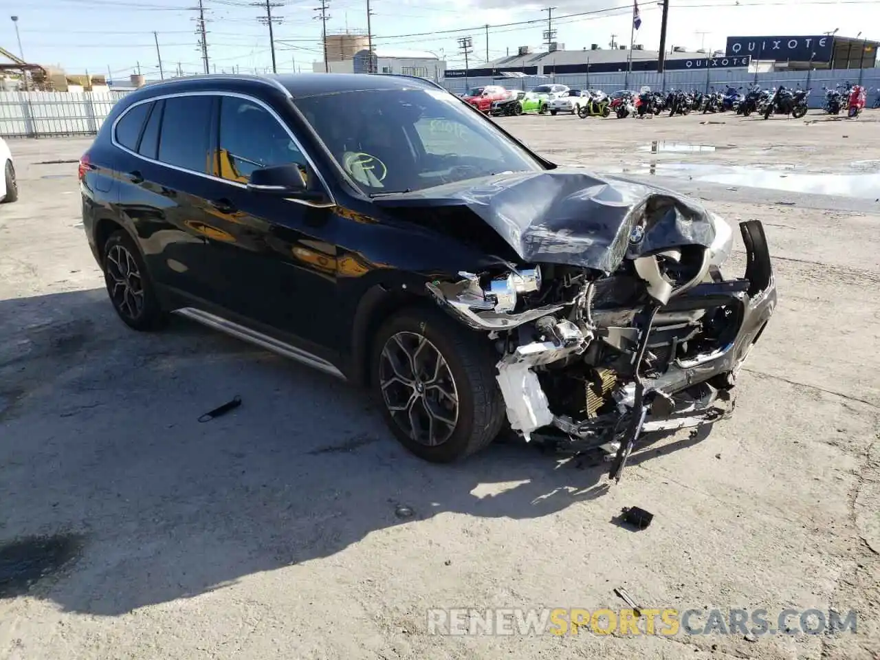 1 Photograph of a damaged car WBXJG7C03L5P32038 BMW X1 2020