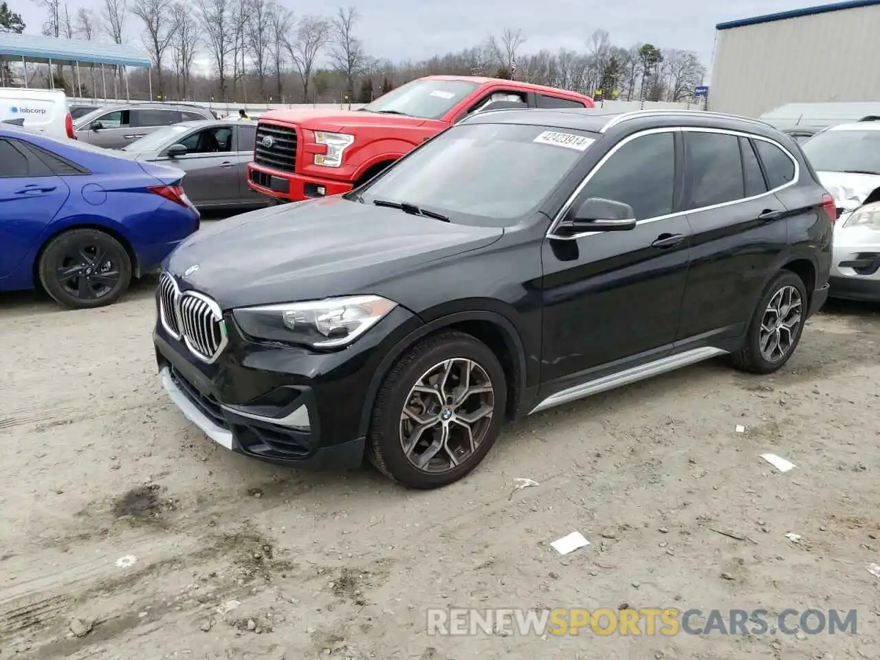 1 Photograph of a damaged car WBXJG7C03L5P47848 BMW X1 2020