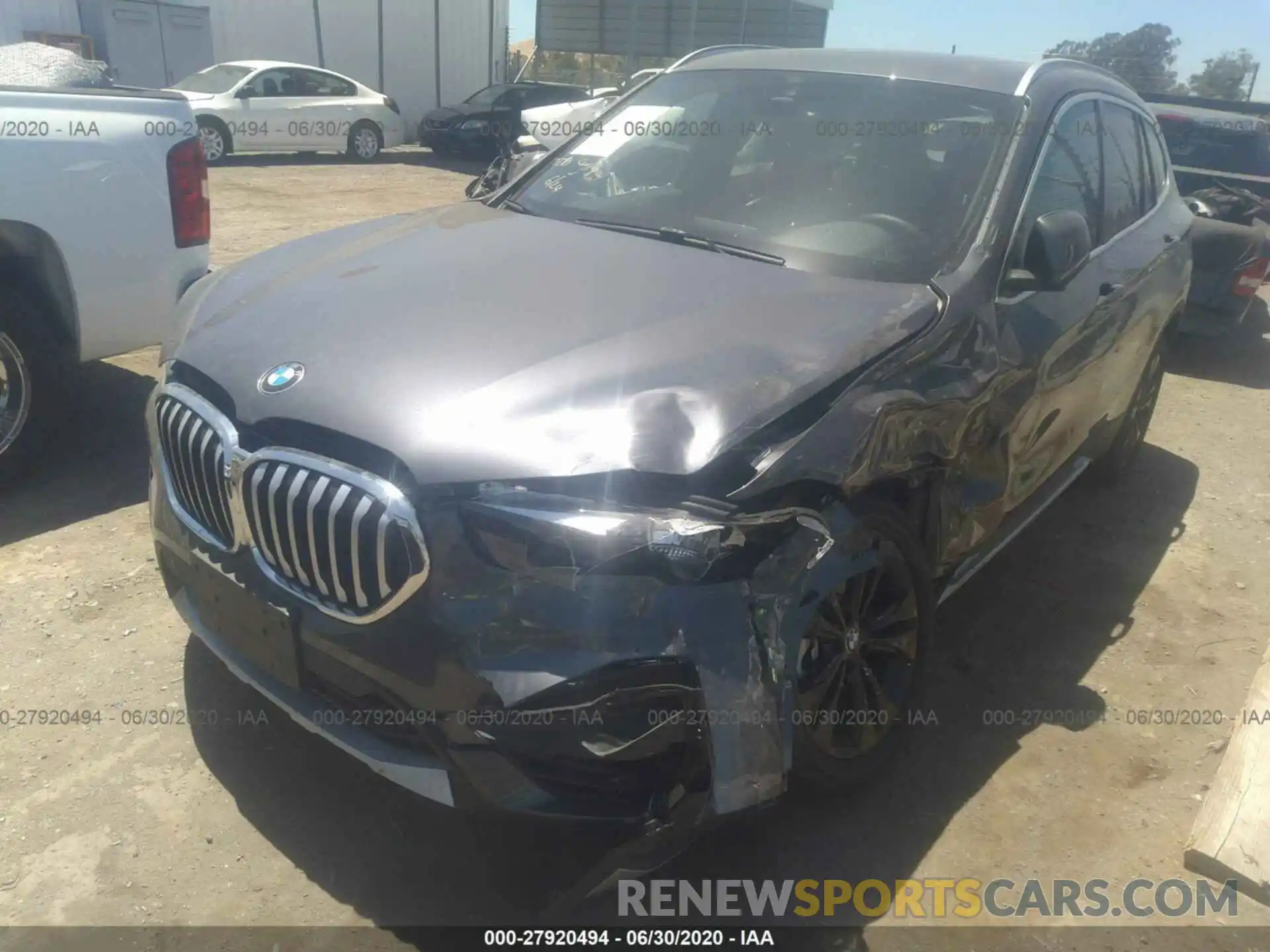 6 Photograph of a damaged car WBXJG7C03L5P52693 BMW X1 2020