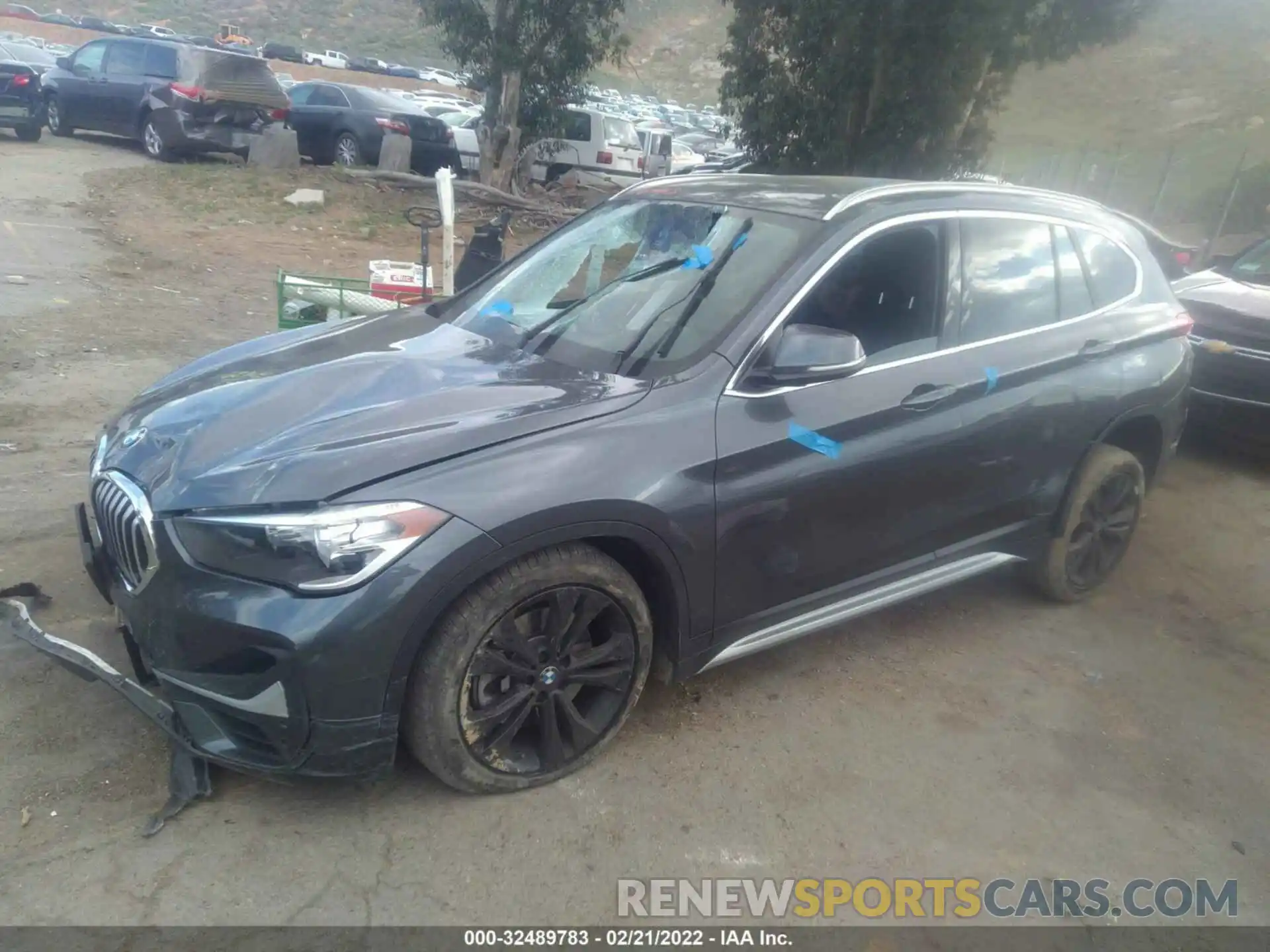 2 Photograph of a damaged car WBXJG7C03L5R79351 BMW X1 2020