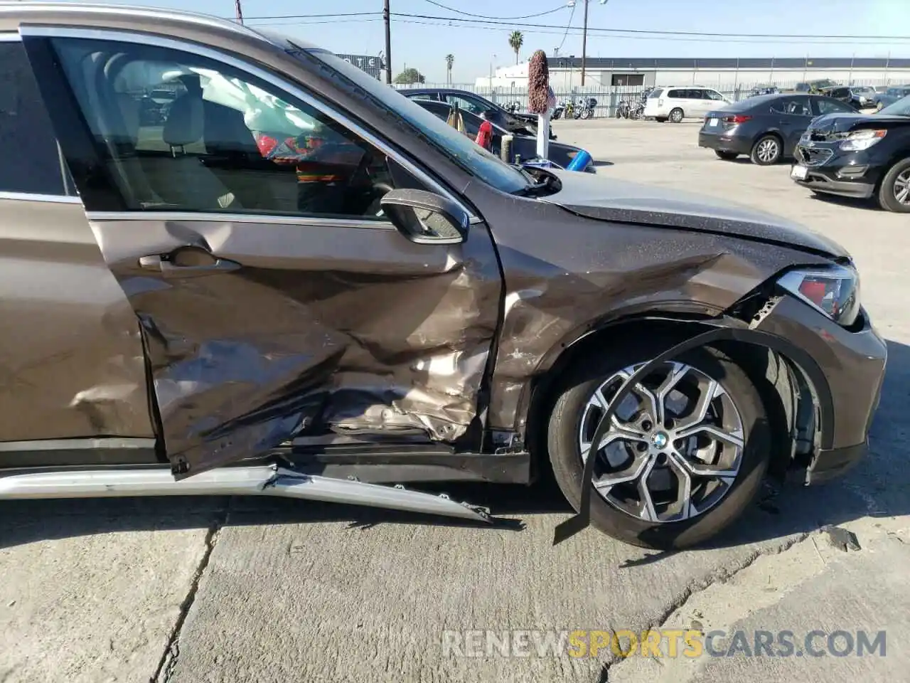 9 Photograph of a damaged car WBXJG7C04L5P42903 BMW X1 2020