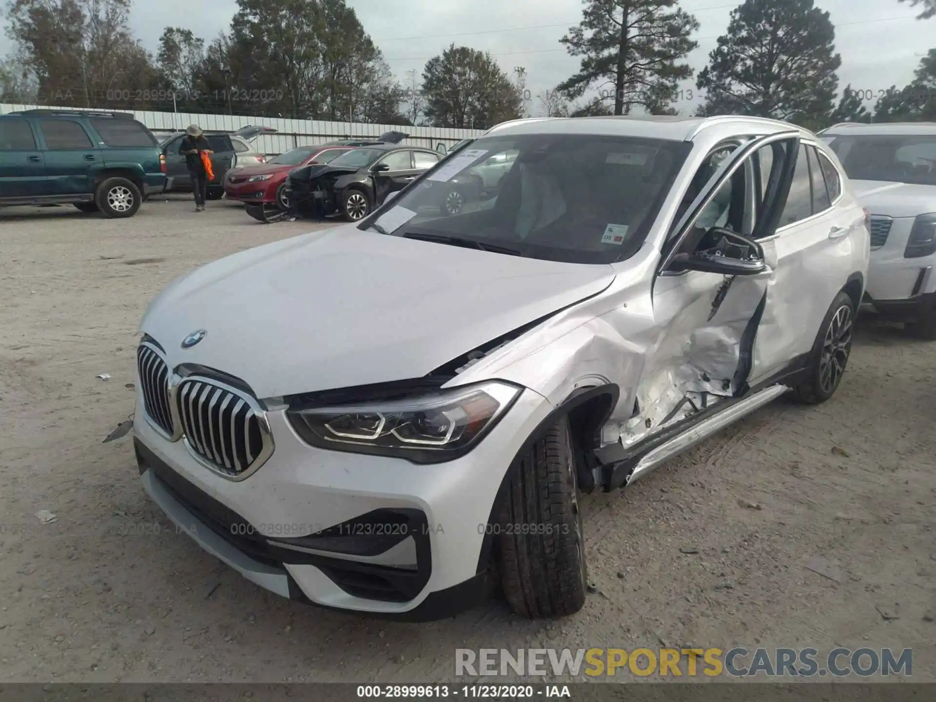 2 Photograph of a damaged car WBXJG7C04L5P52184 BMW X1 2020