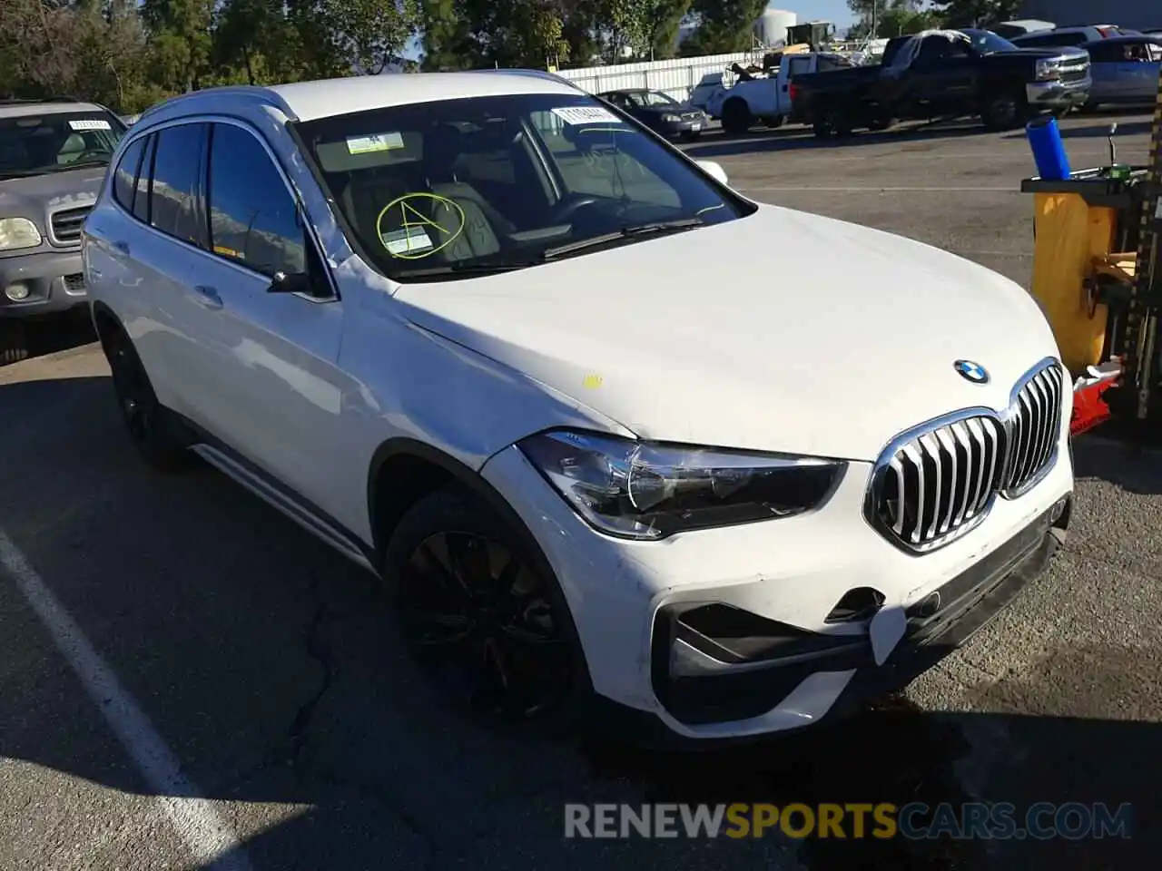 1 Photograph of a damaged car WBXJG7C04L5P71219 BMW X1 2020