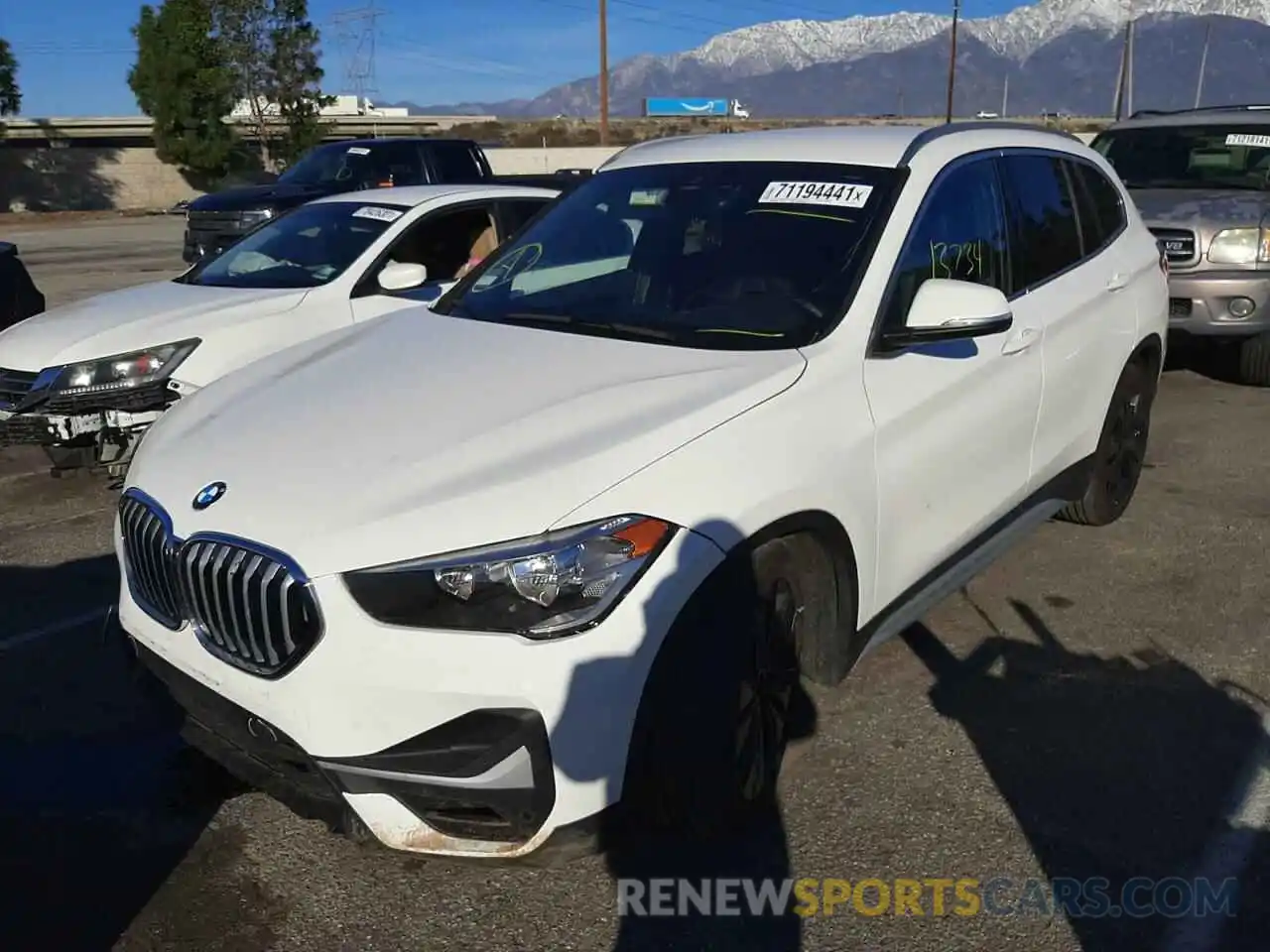 2 Photograph of a damaged car WBXJG7C04L5P71219 BMW X1 2020