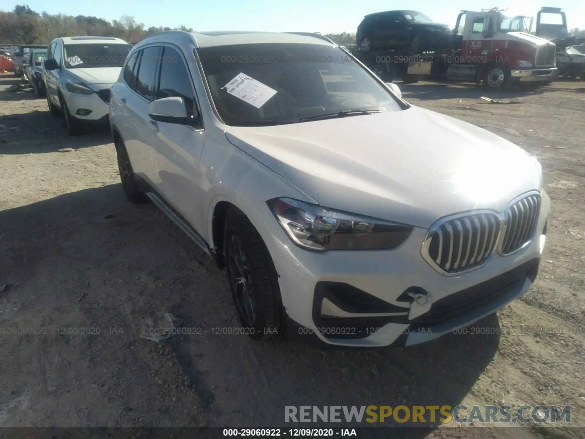 1 Photograph of a damaged car WBXJG7C05L5P28556 BMW X1 2020