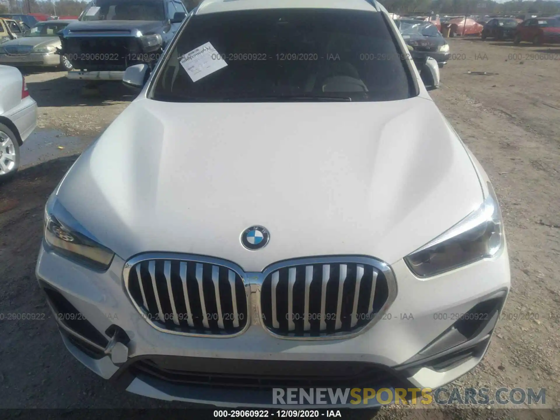 6 Photograph of a damaged car WBXJG7C05L5P28556 BMW X1 2020