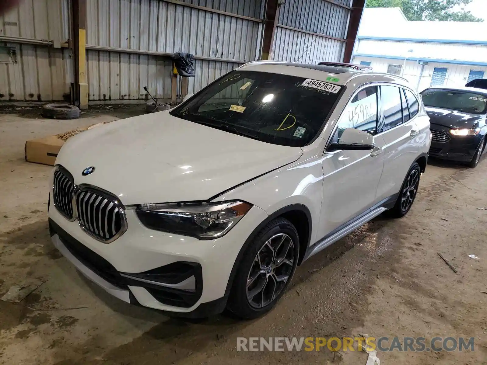 2 Photograph of a damaged car WBXJG7C05L5P44644 BMW X1 2020