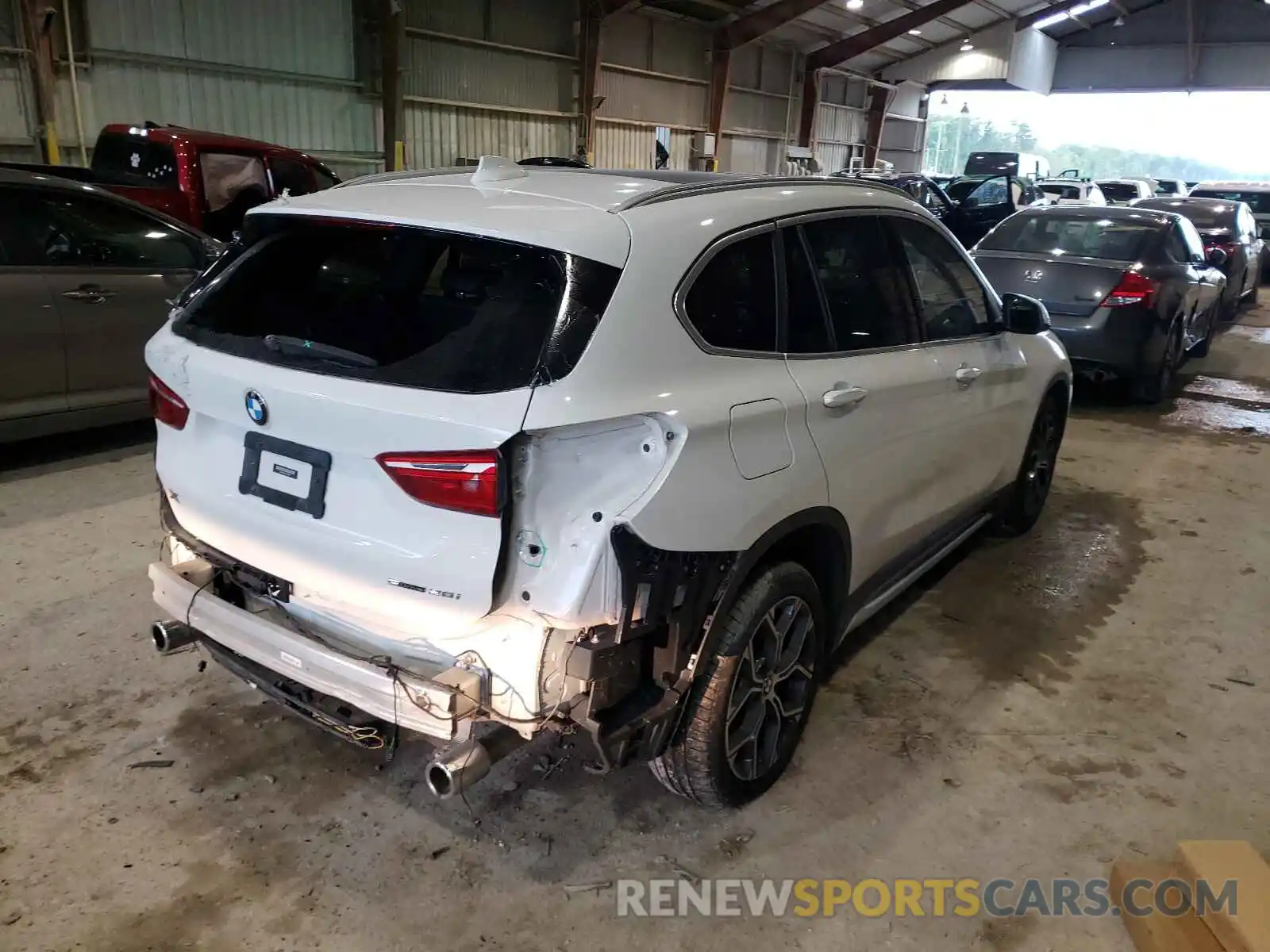 4 Photograph of a damaged car WBXJG7C05L5P44644 BMW X1 2020