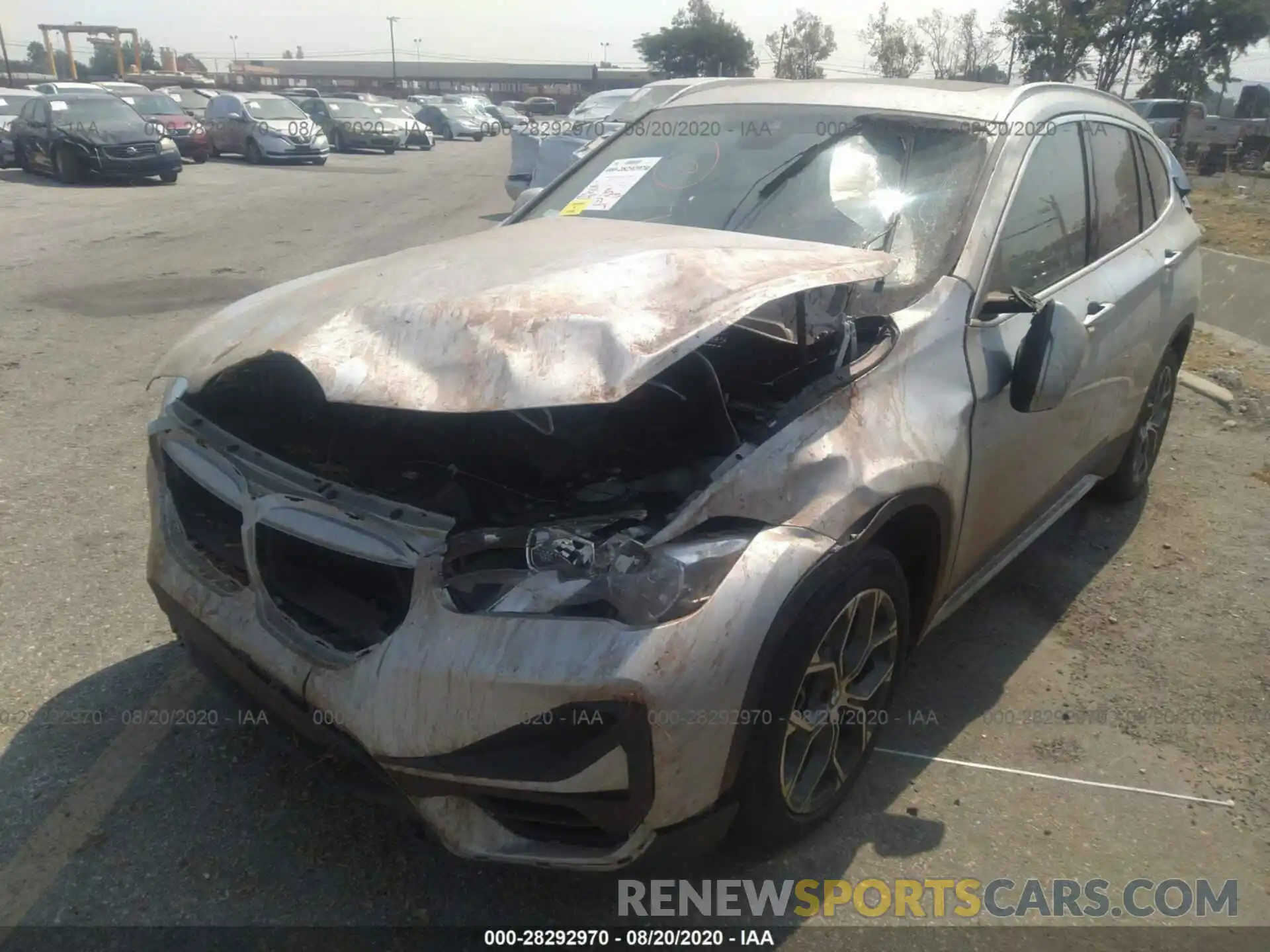 2 Photograph of a damaged car WBXJG7C05L5P47768 BMW X1 2020