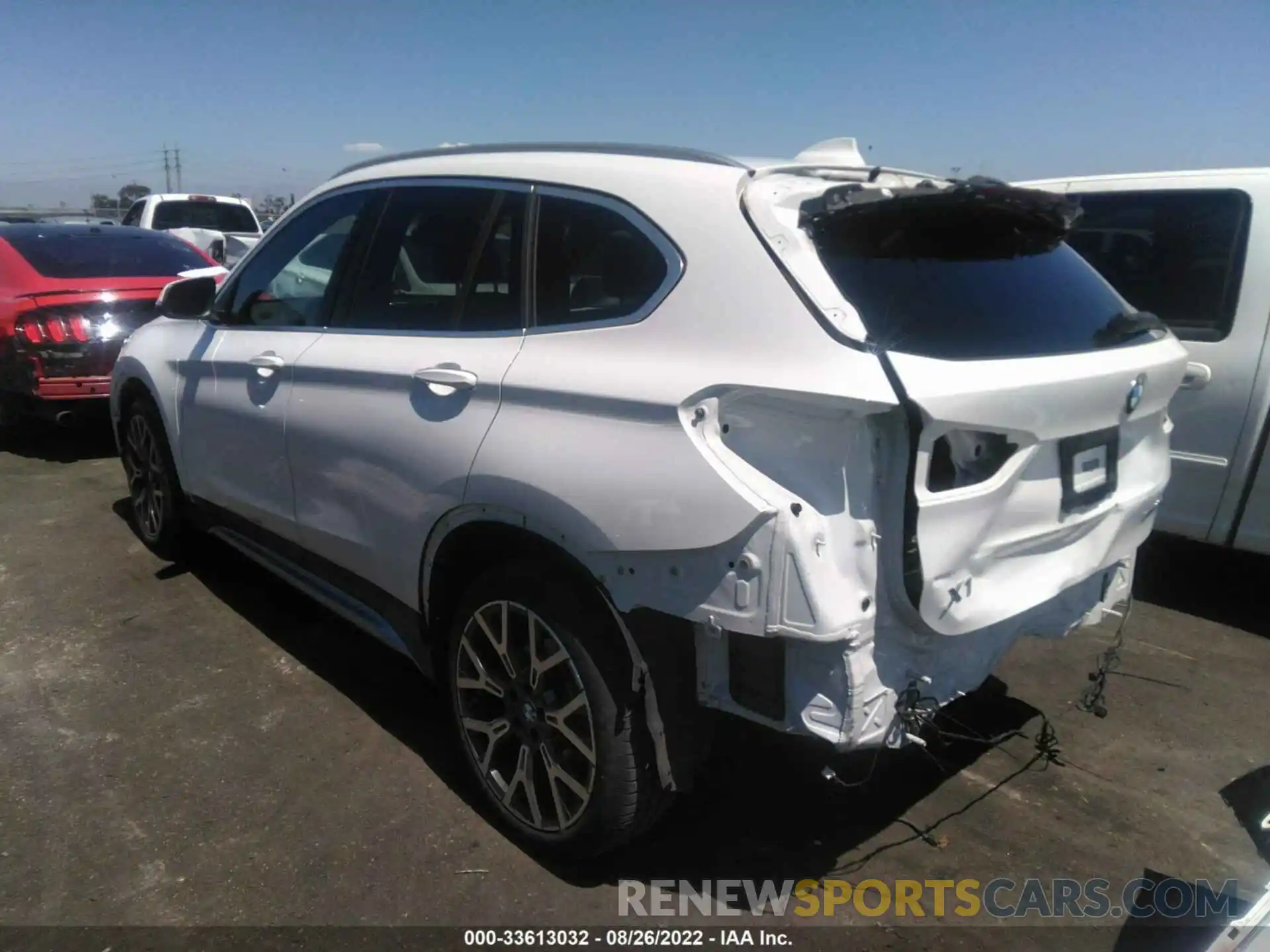 3 Photograph of a damaged car WBXJG7C05L5P53229 BMW X1 2020