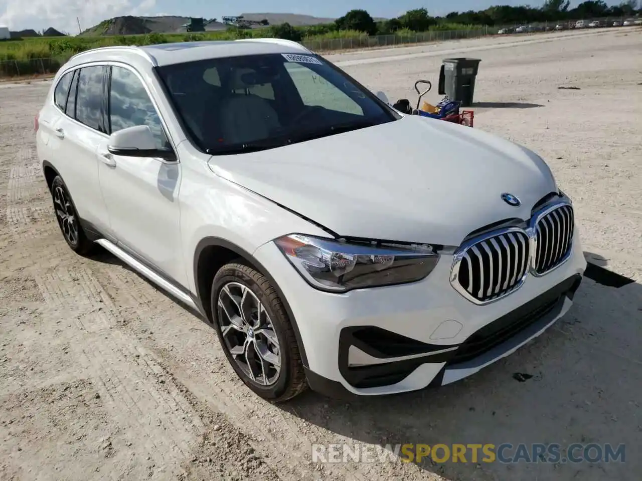 1 Photograph of a damaged car WBXJG7C05L5P58415 BMW X1 2020