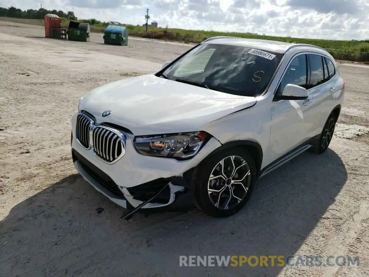 2 Photograph of a damaged car WBXJG7C05L5P58415 BMW X1 2020