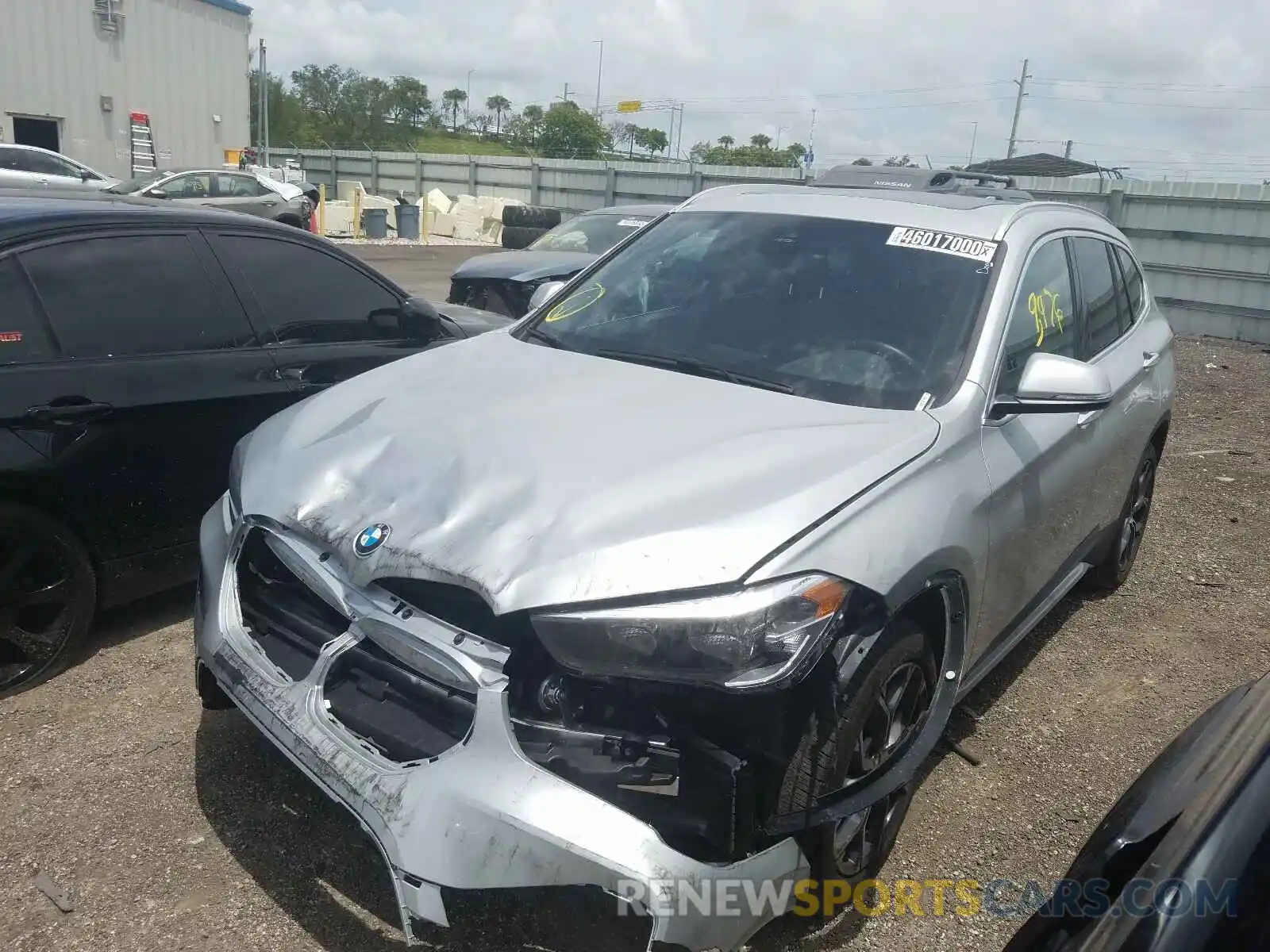 2 Photograph of a damaged car WBXJG7C05L5P71665 BMW X1 2020