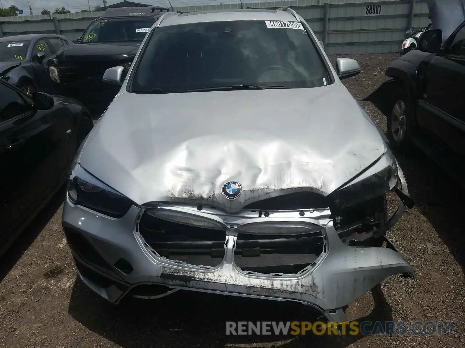 9 Photograph of a damaged car WBXJG7C05L5P71665 BMW X1 2020