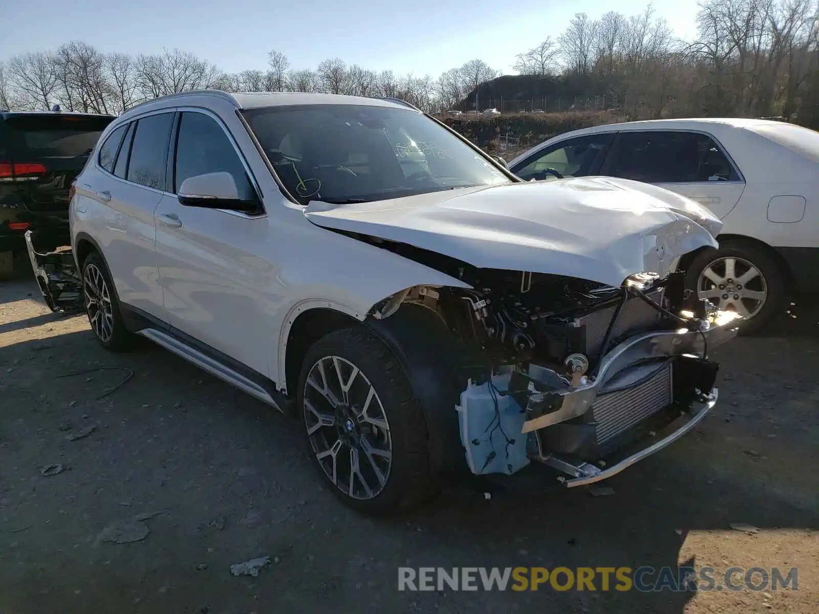 1 Photograph of a damaged car WBXJG7C06L5P78978 BMW X1 2020