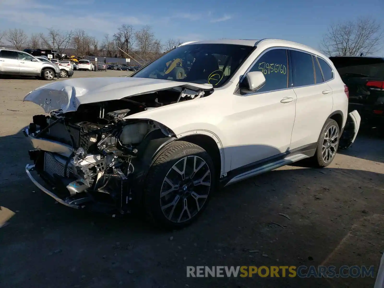 2 Photograph of a damaged car WBXJG7C06L5P78978 BMW X1 2020