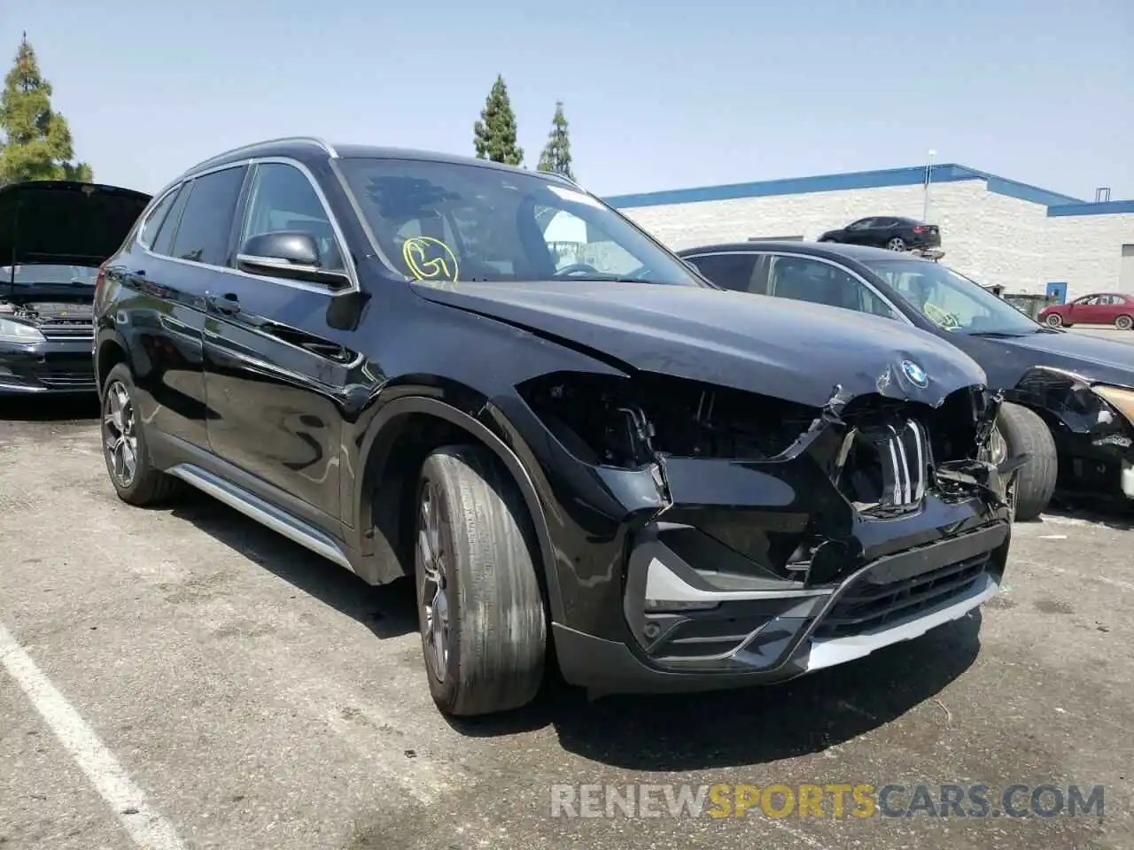 1 Photograph of a damaged car WBXJG7C07L5P32365 BMW X1 2020