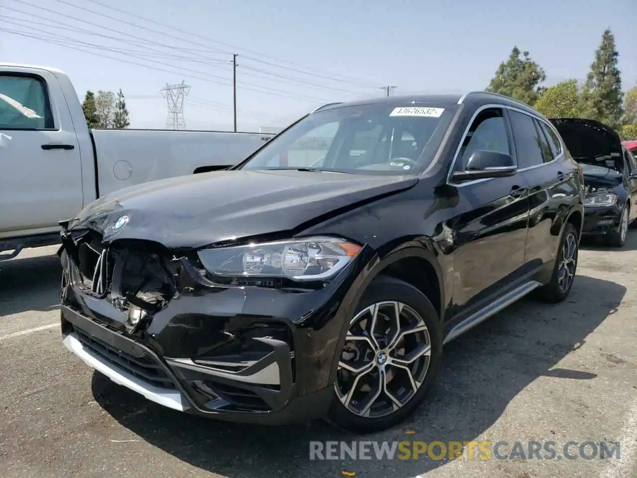 2 Photograph of a damaged car WBXJG7C07L5P32365 BMW X1 2020