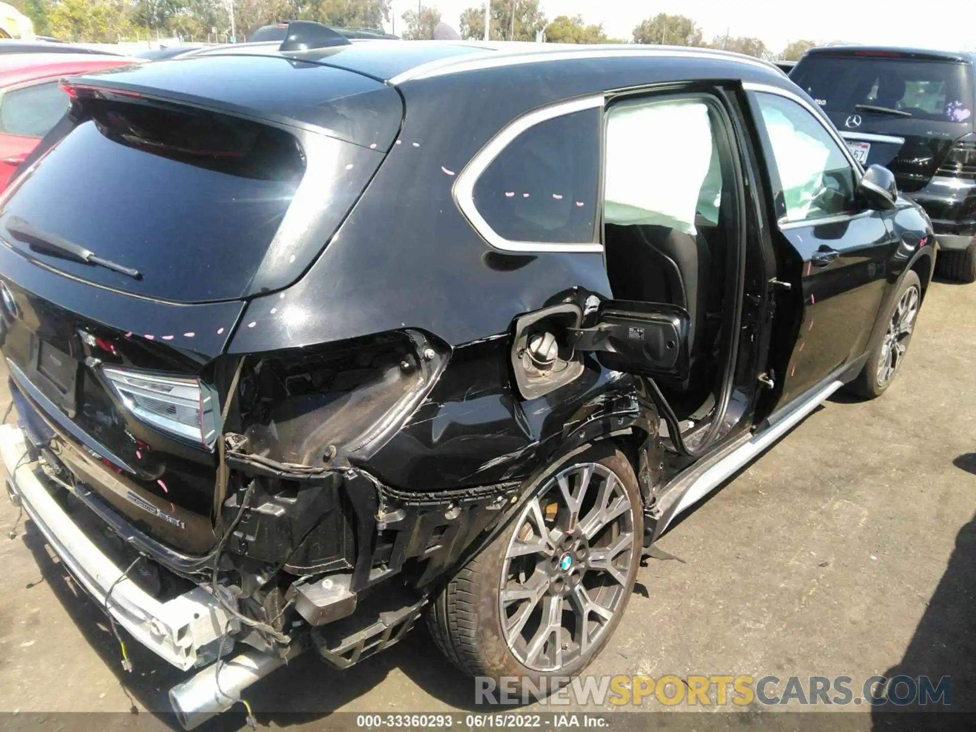 4 Photograph of a damaged car WBXJG7C08L3L38224 BMW X1 2020