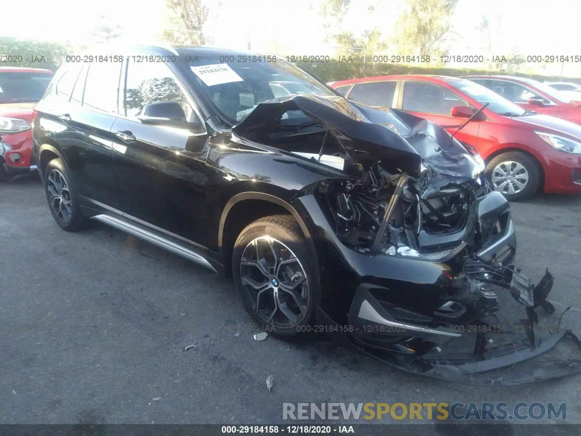 1 Photograph of a damaged car WBXJG7C08L5R91835 BMW X1 2020