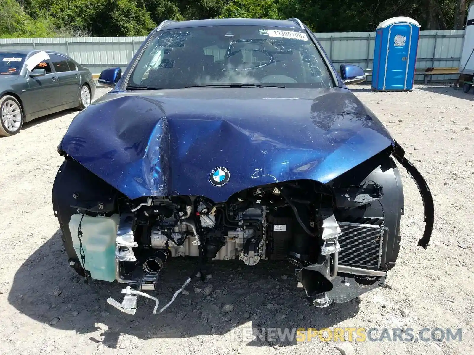 9 Photograph of a damaged car WBXJG7C09L5P30973 BMW X1 2020