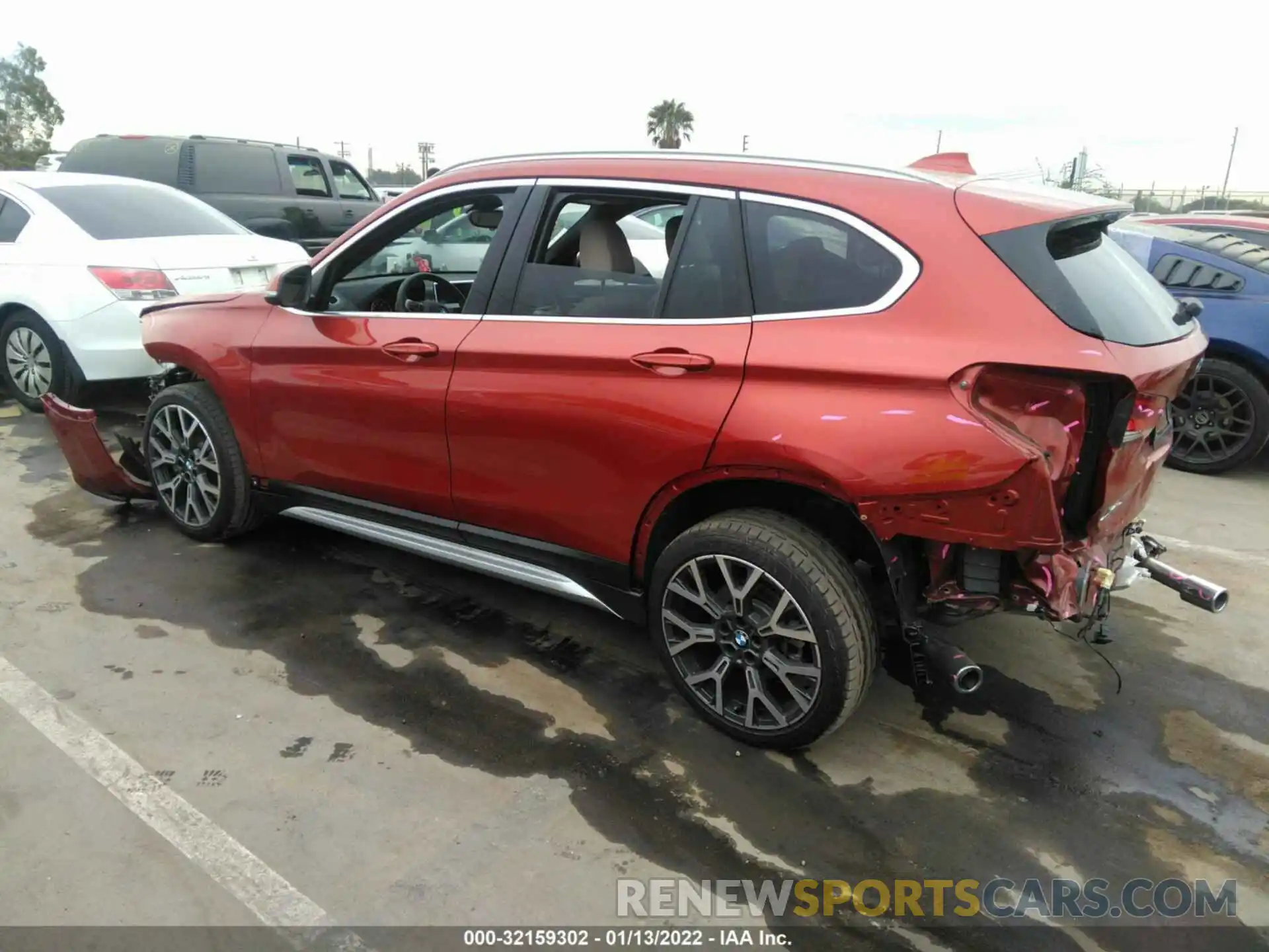 3 Photograph of a damaged car WBXJG7C09L5R99958 BMW X1 2020