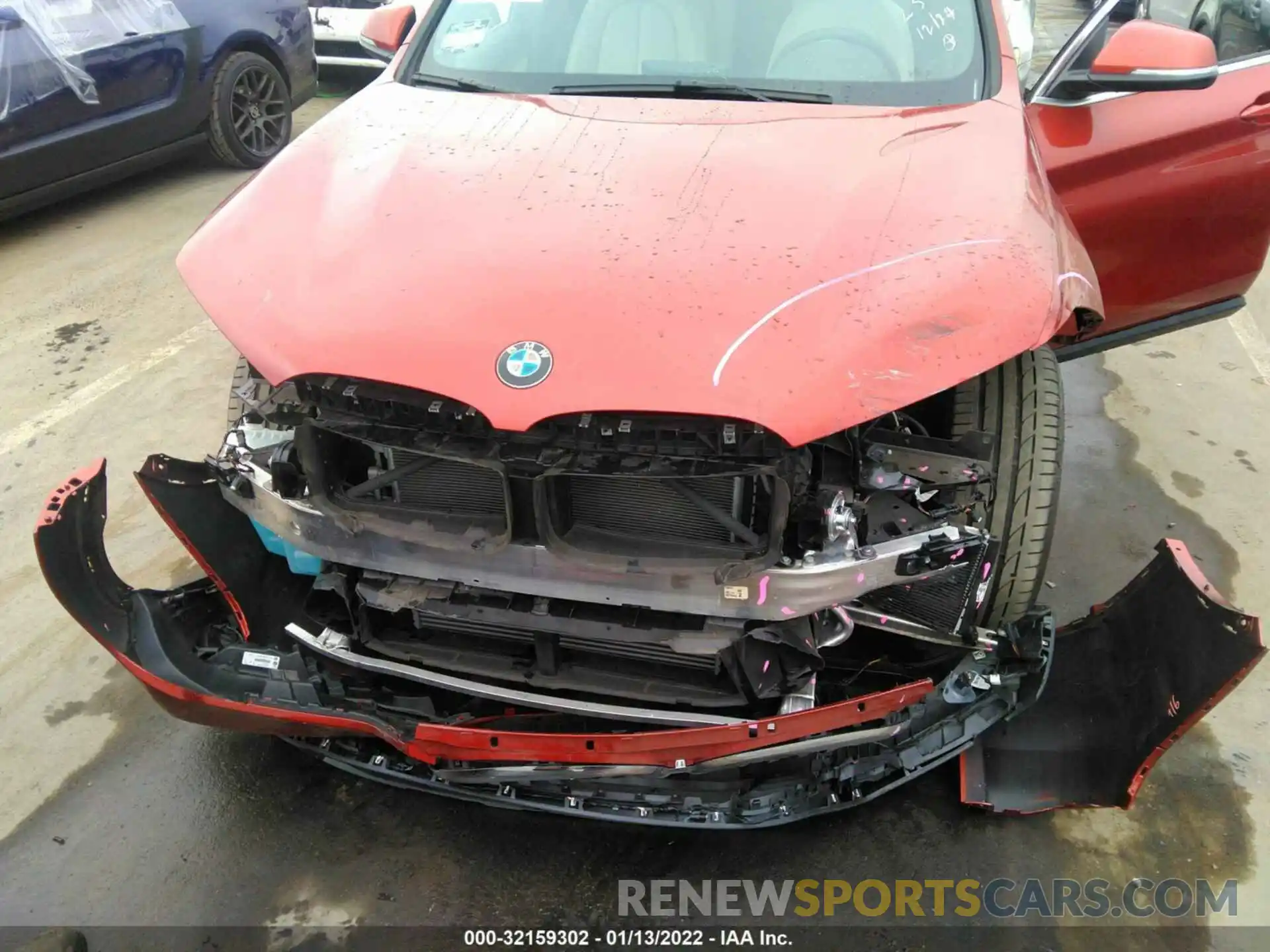 6 Photograph of a damaged car WBXJG7C09L5R99958 BMW X1 2020