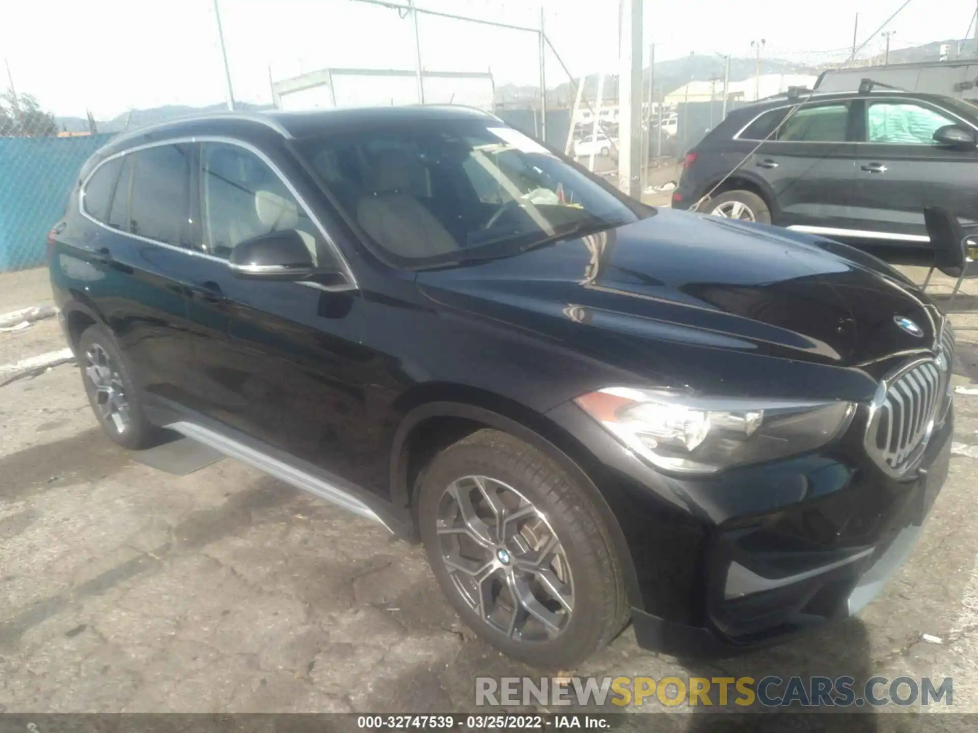 1 Photograph of a damaged car WBXJG7C0XL5P30934 BMW X1 2020