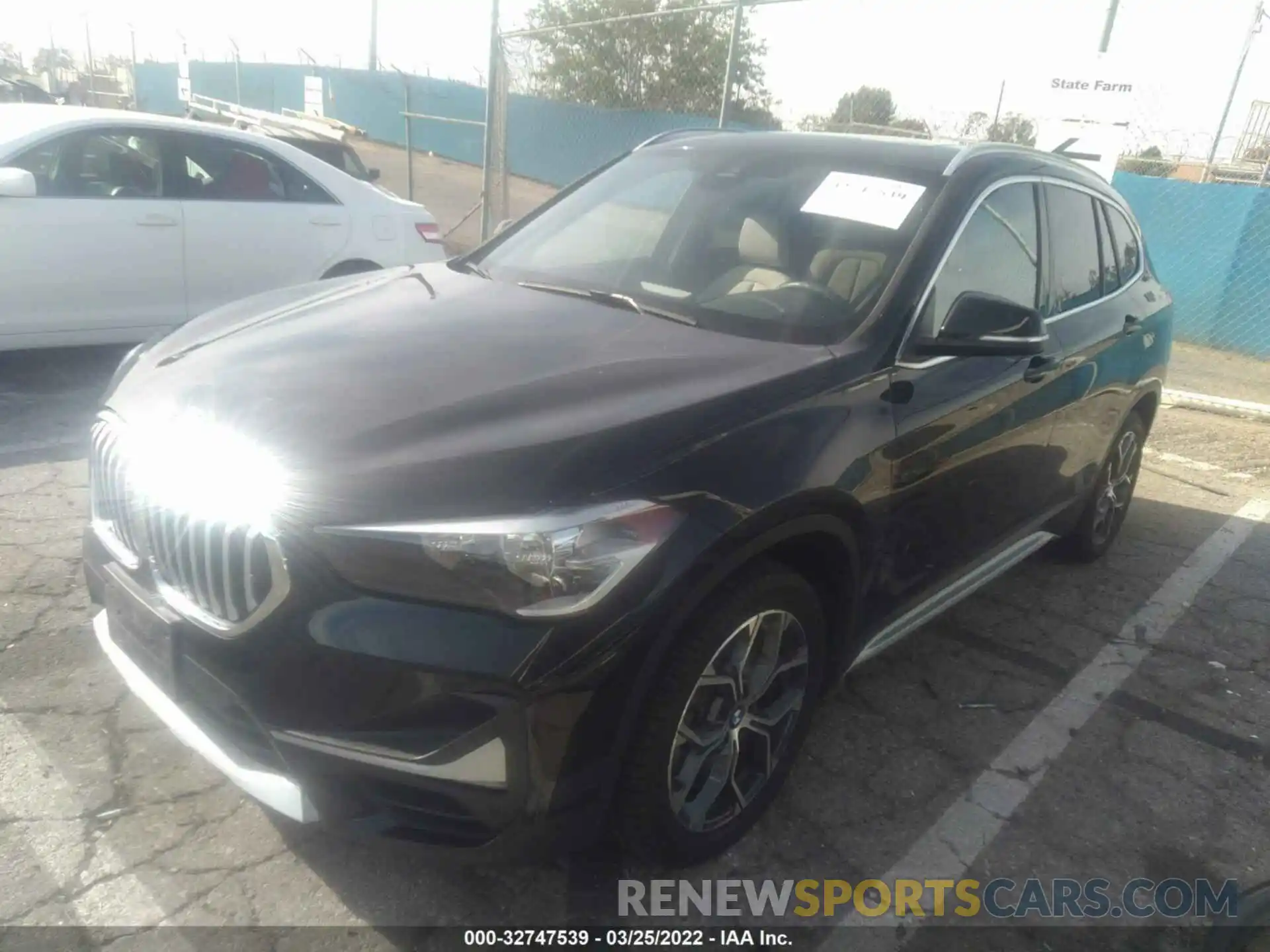 2 Photograph of a damaged car WBXJG7C0XL5P30934 BMW X1 2020