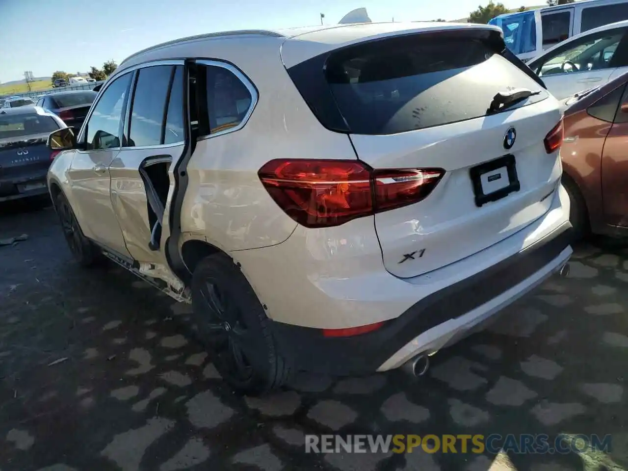 2 Photograph of a damaged car WBXJG7C0XL5P31310 BMW X1 2020