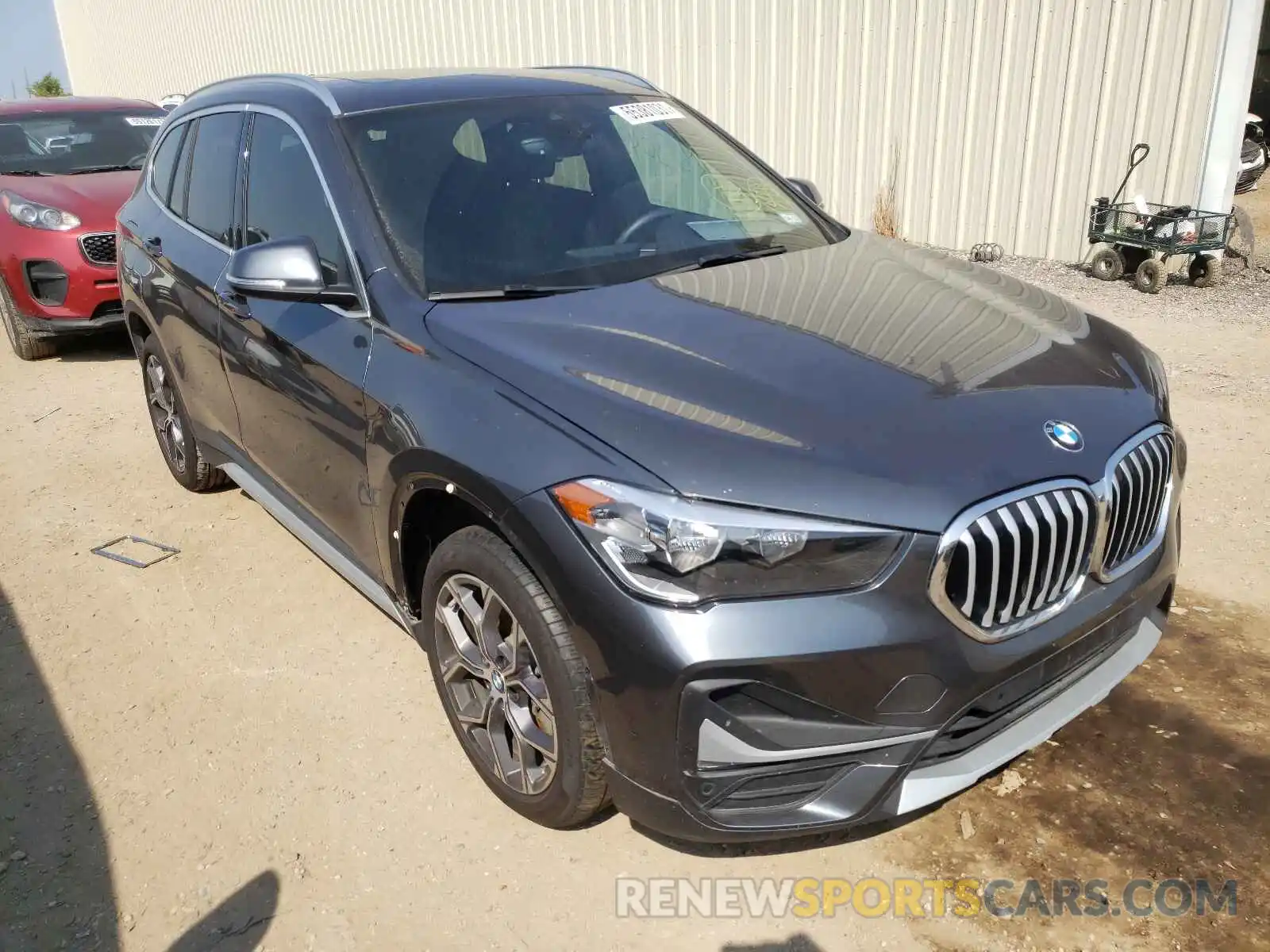 1 Photograph of a damaged car WBXJG7C0XL5P40301 BMW X1 2020