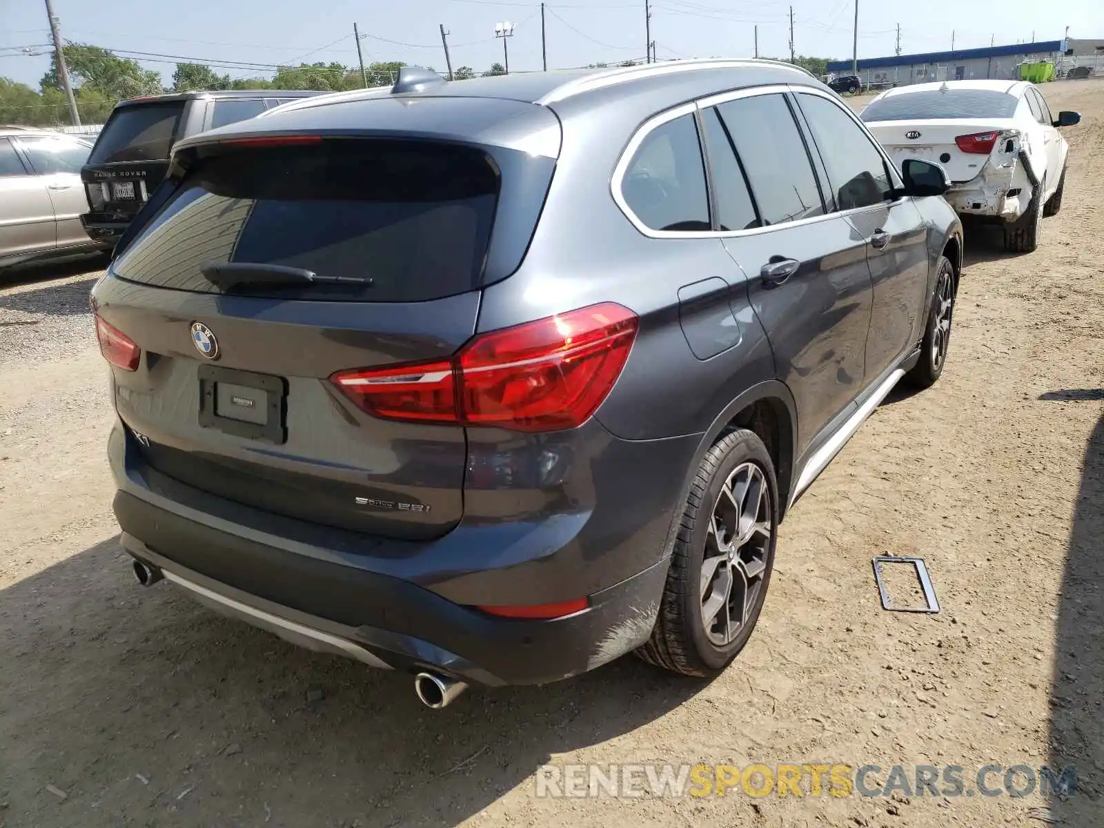 4 Photograph of a damaged car WBXJG7C0XL5P40301 BMW X1 2020