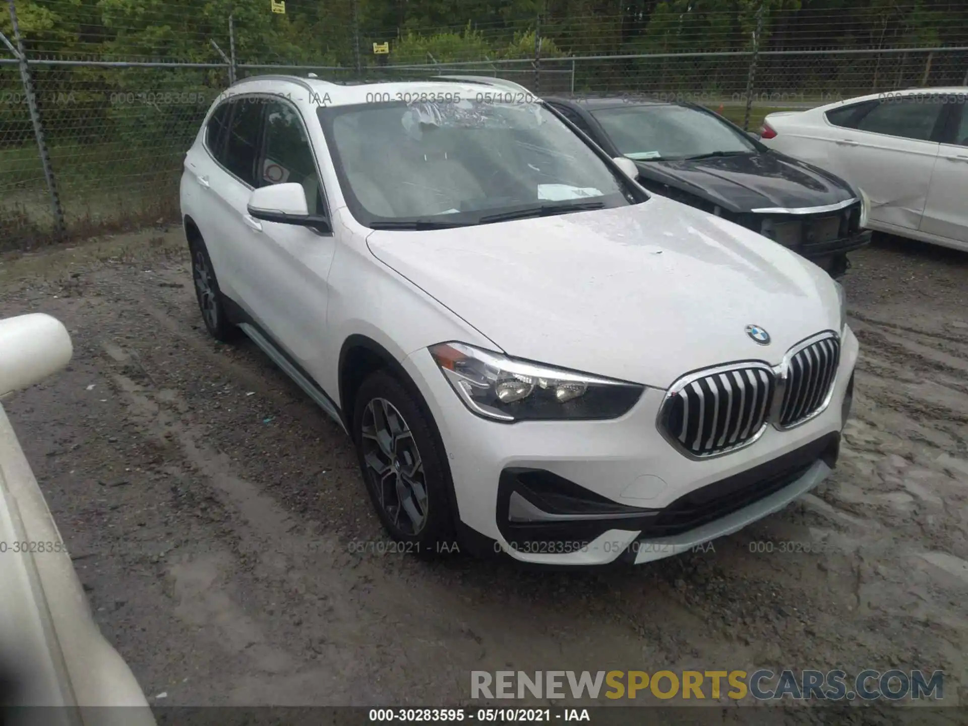 1 Photograph of a damaged car WBXJG7C0XL5R27926 BMW X1 2020