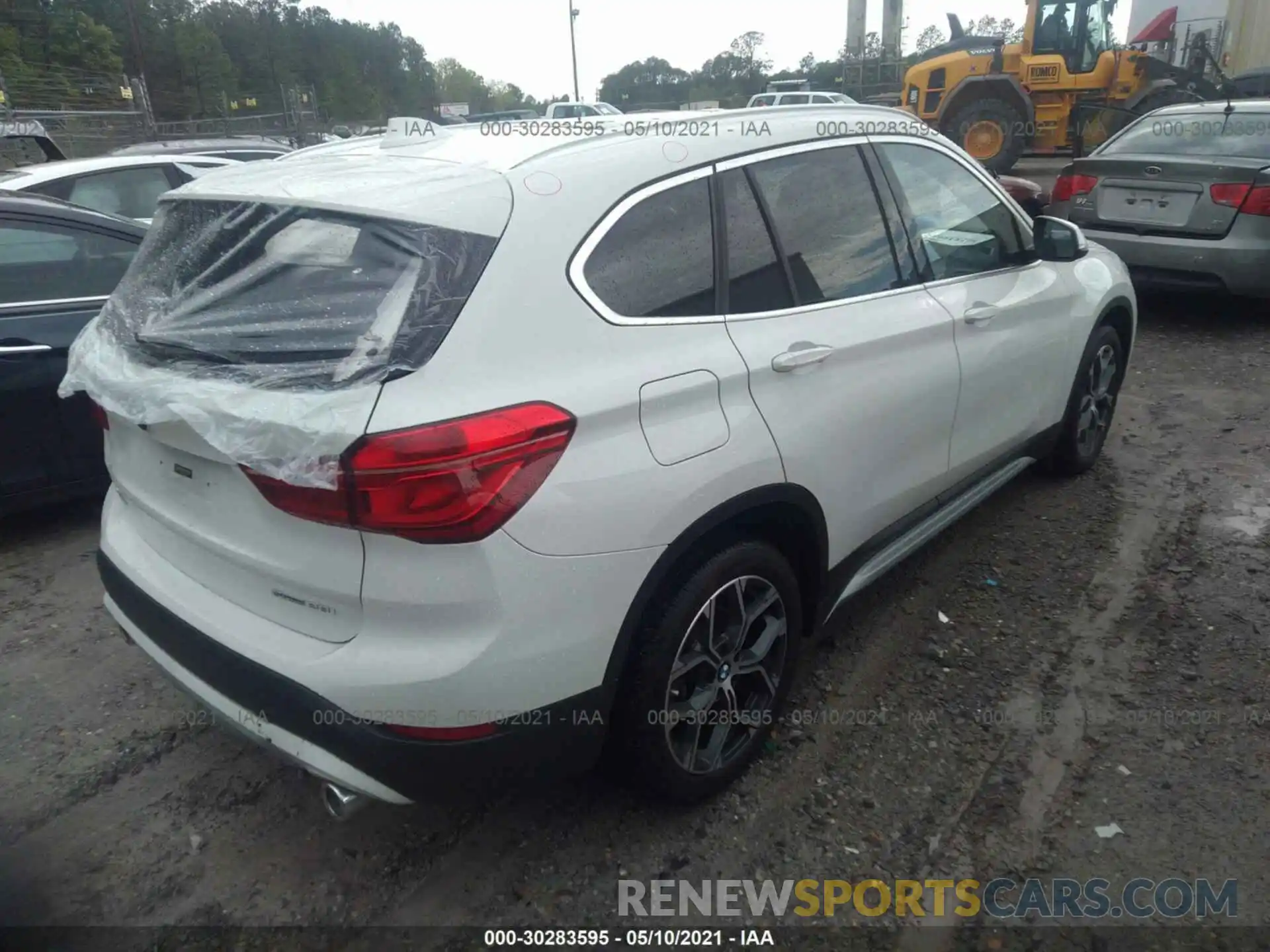 4 Photograph of a damaged car WBXJG7C0XL5R27926 BMW X1 2020