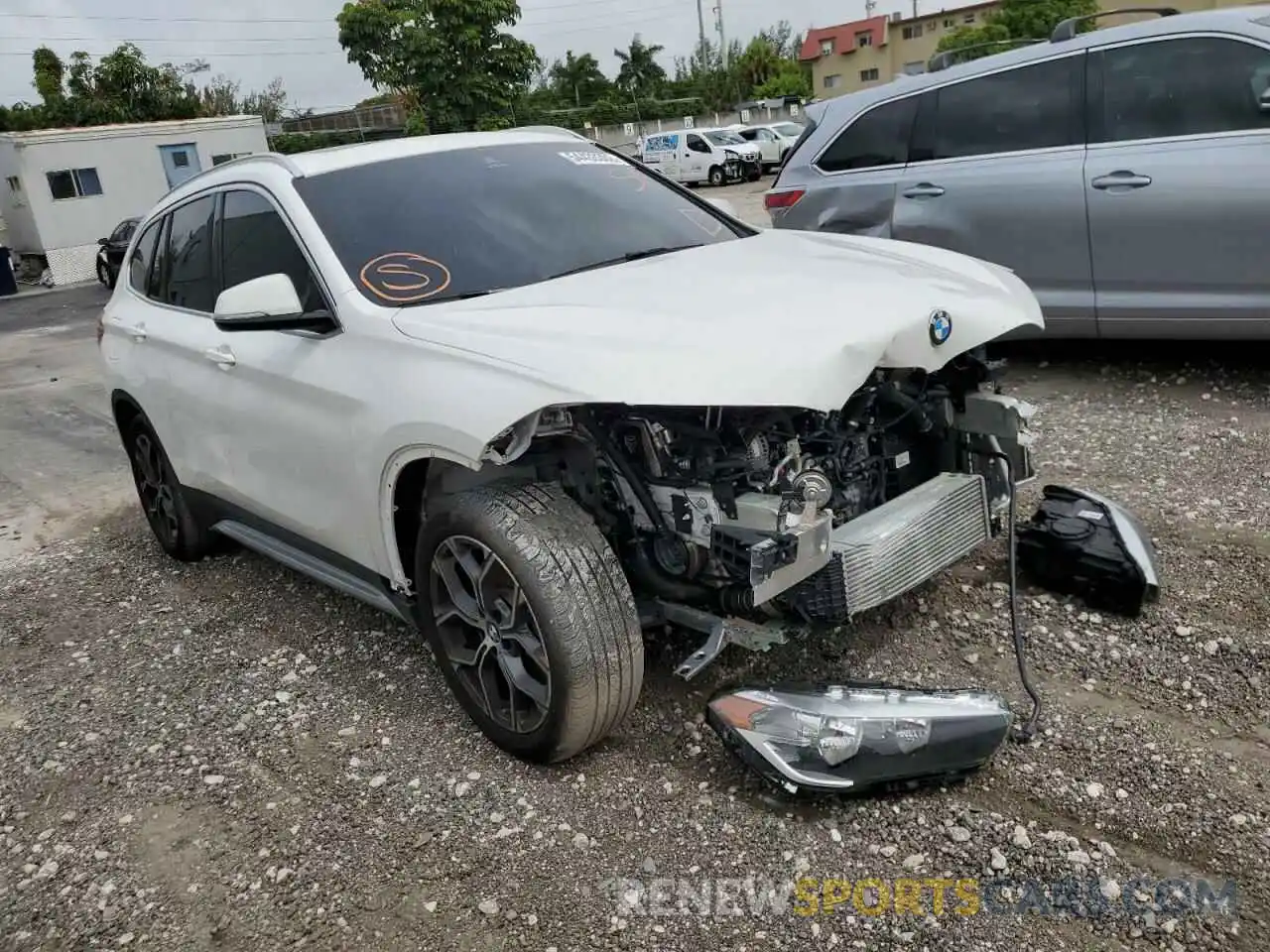 1 Photograph of a damaged car WBXJG9C00L3M29046 BMW X1 2020