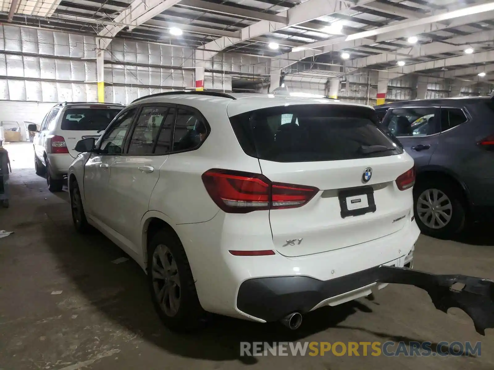 3 Photograph of a damaged car WBXJG9C00L5P44420 BMW X1 2020