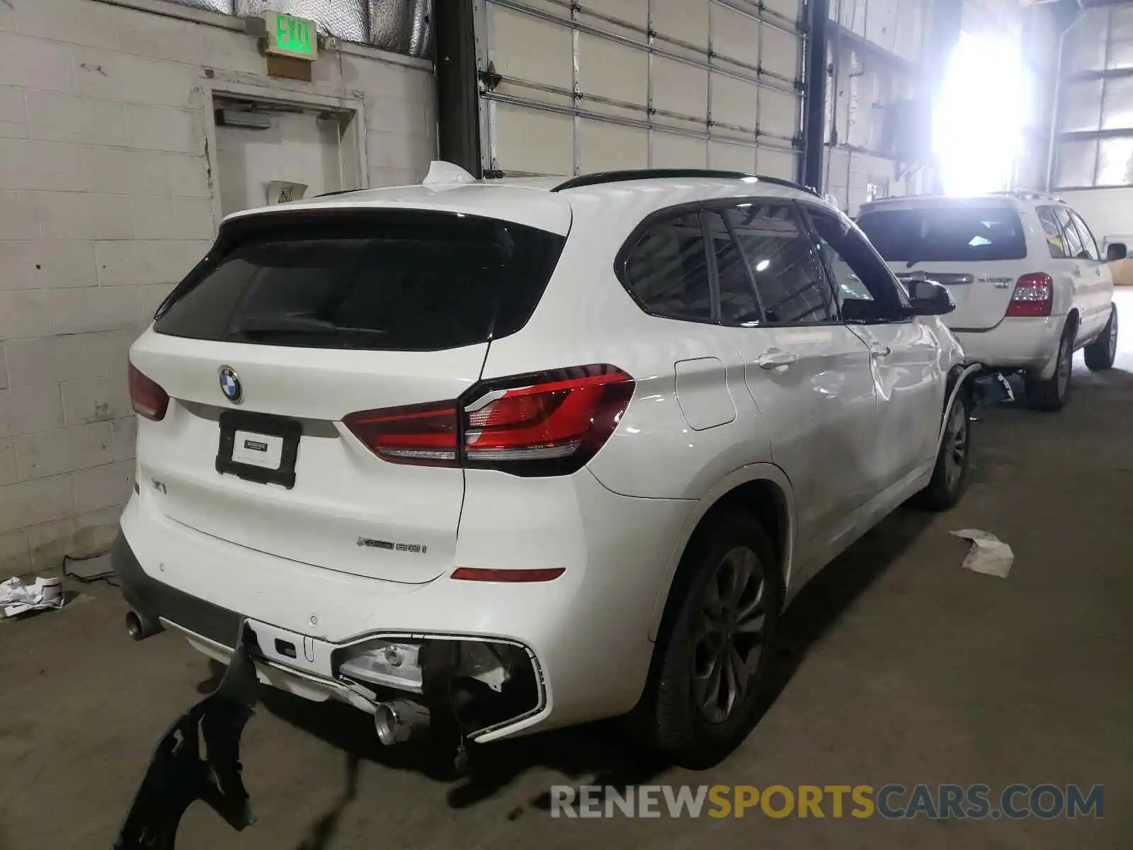 4 Photograph of a damaged car WBXJG9C00L5P44420 BMW X1 2020