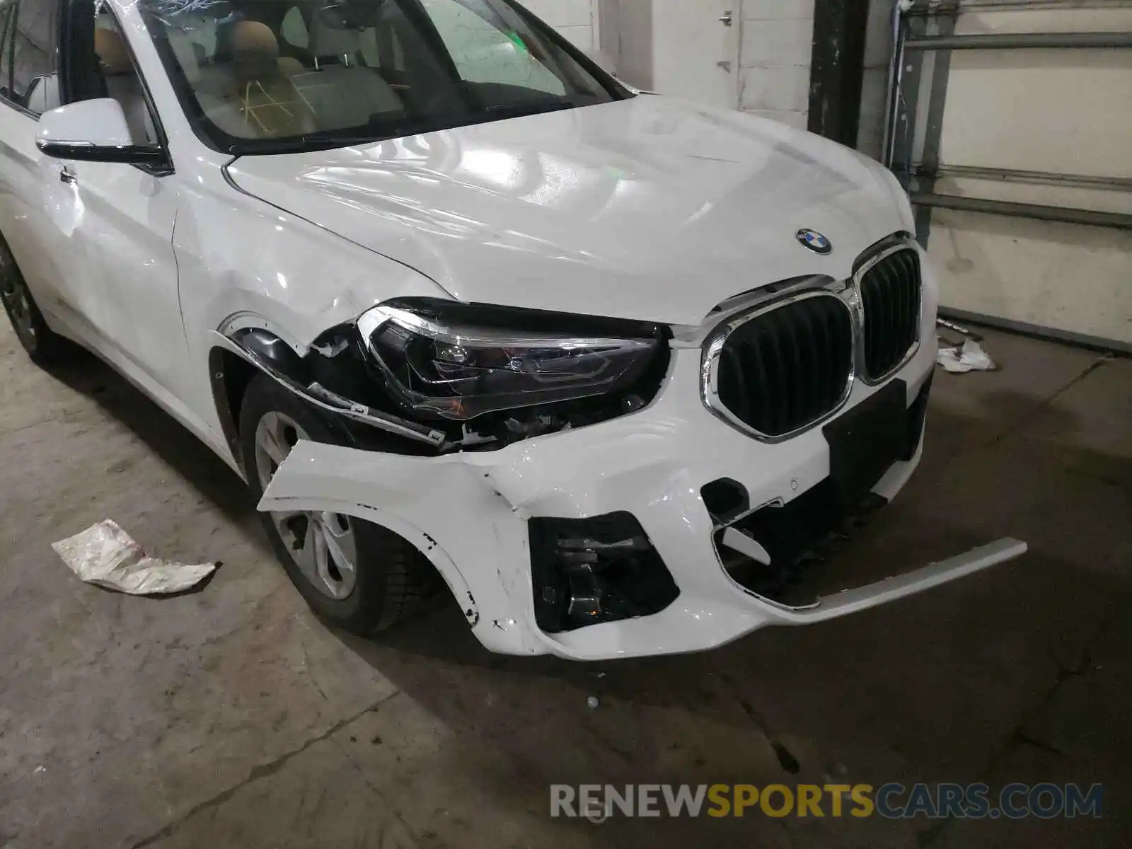 9 Photograph of a damaged car WBXJG9C00L5P44420 BMW X1 2020