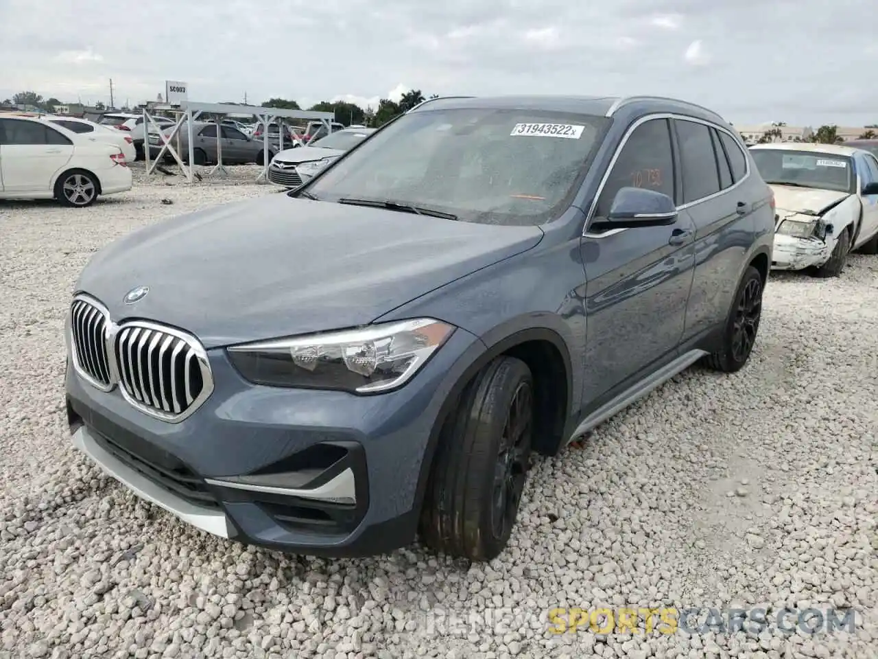 2 Фотография поврежденного автомобиля WBXJG9C00L5P63761 BMW X1 2020