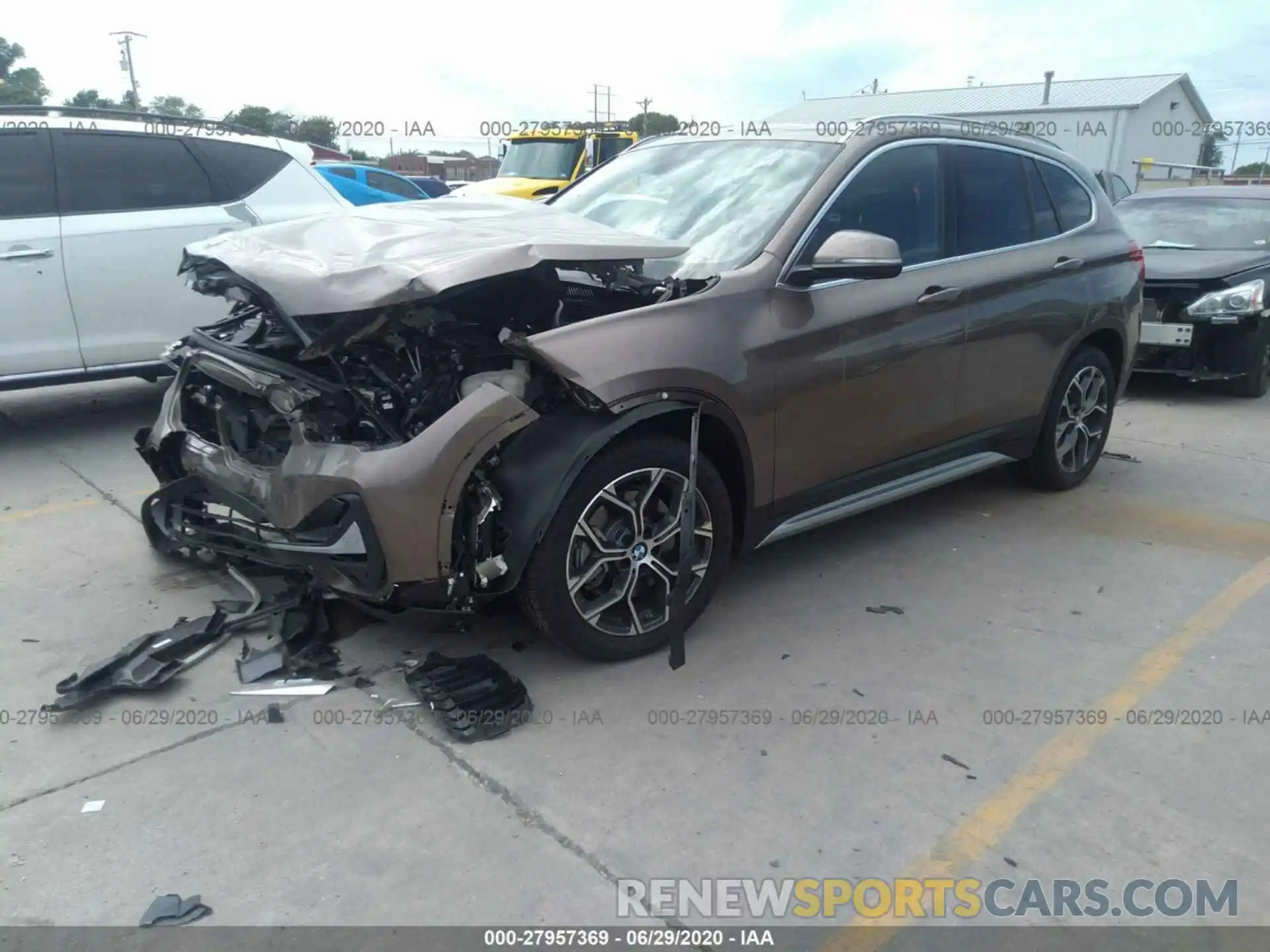 2 Photograph of a damaged car WBXJG9C00L5P63811 BMW X1 2020