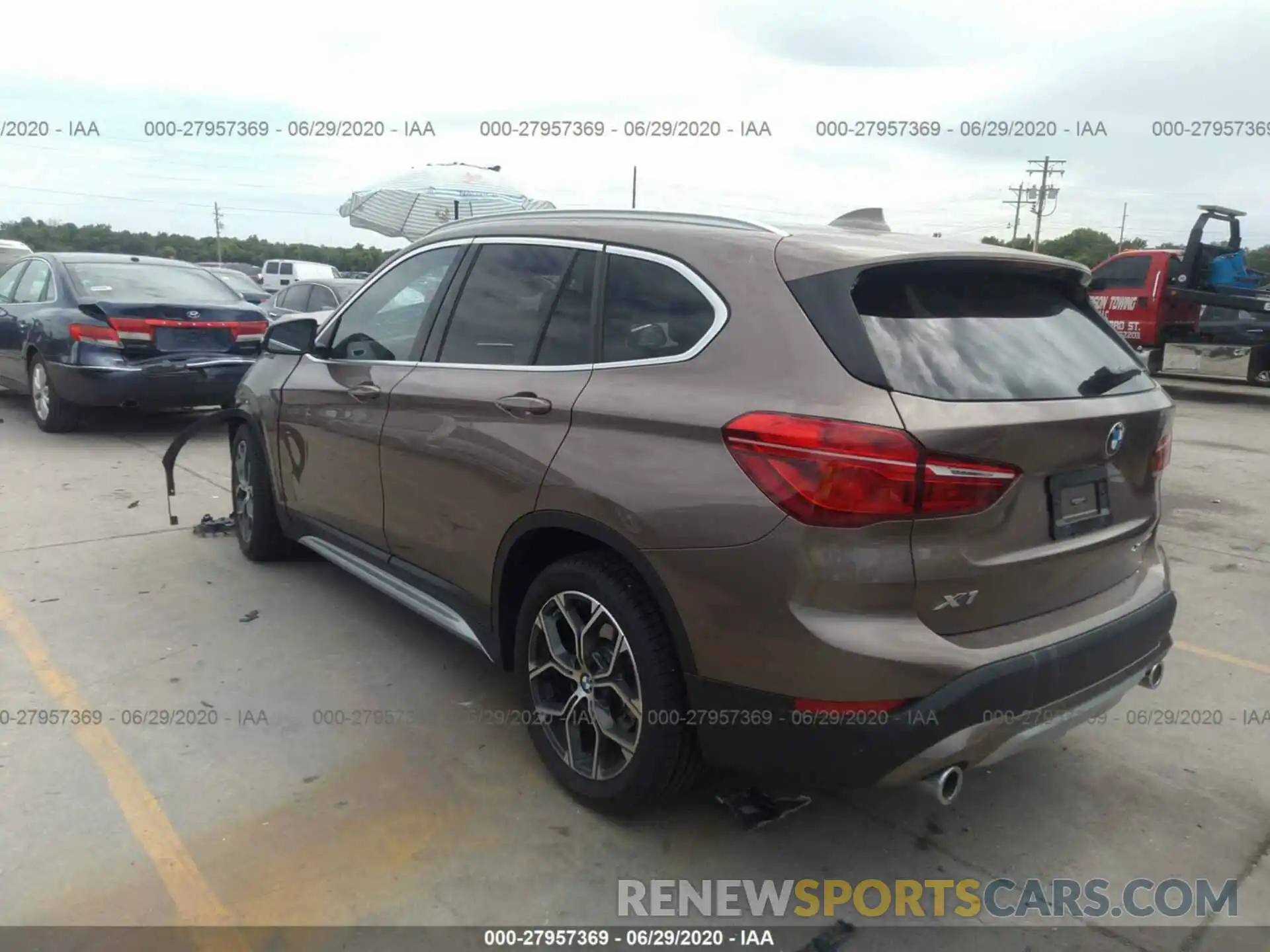 3 Photograph of a damaged car WBXJG9C00L5P63811 BMW X1 2020