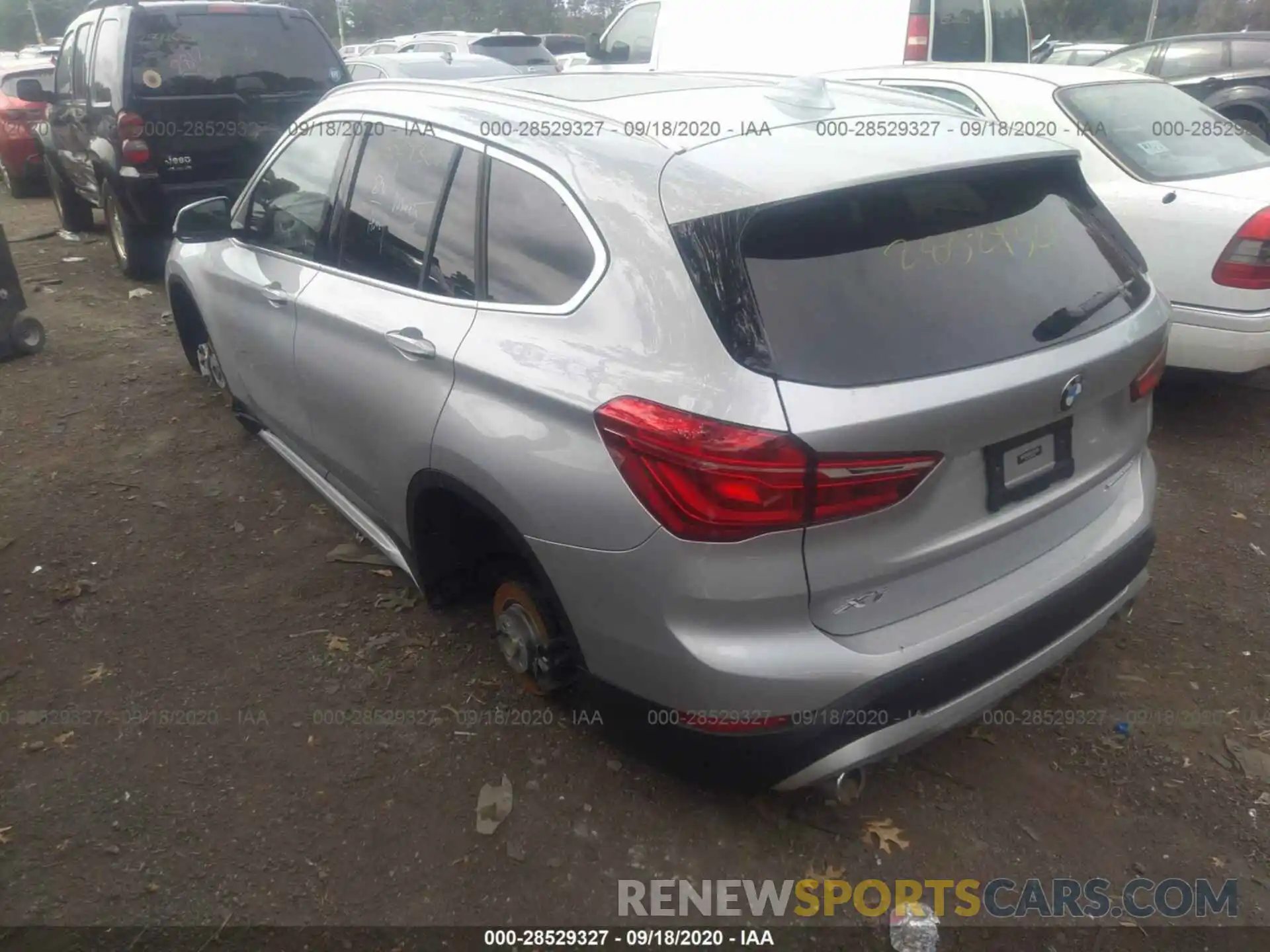 3 Photograph of a damaged car WBXJG9C00L5P74288 BMW X1 2020