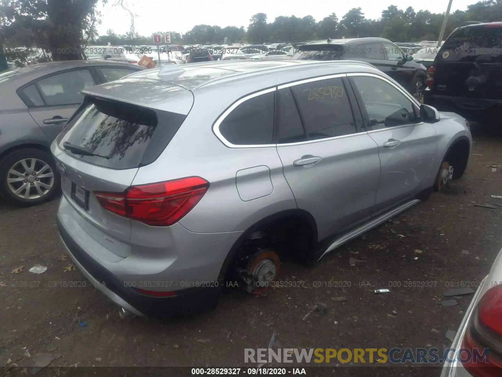 4 Photograph of a damaged car WBXJG9C00L5P74288 BMW X1 2020