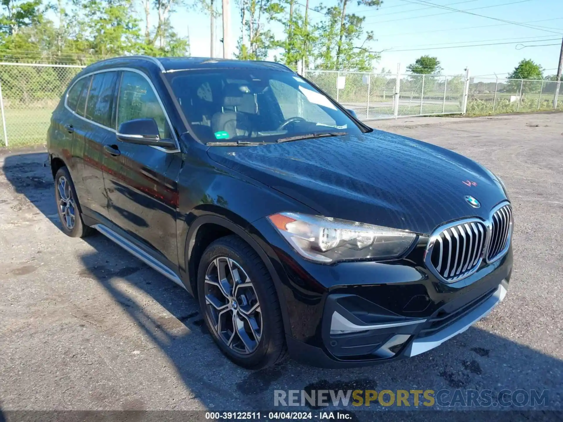 1 Photograph of a damaged car WBXJG9C00L5P93987 BMW X1 2020