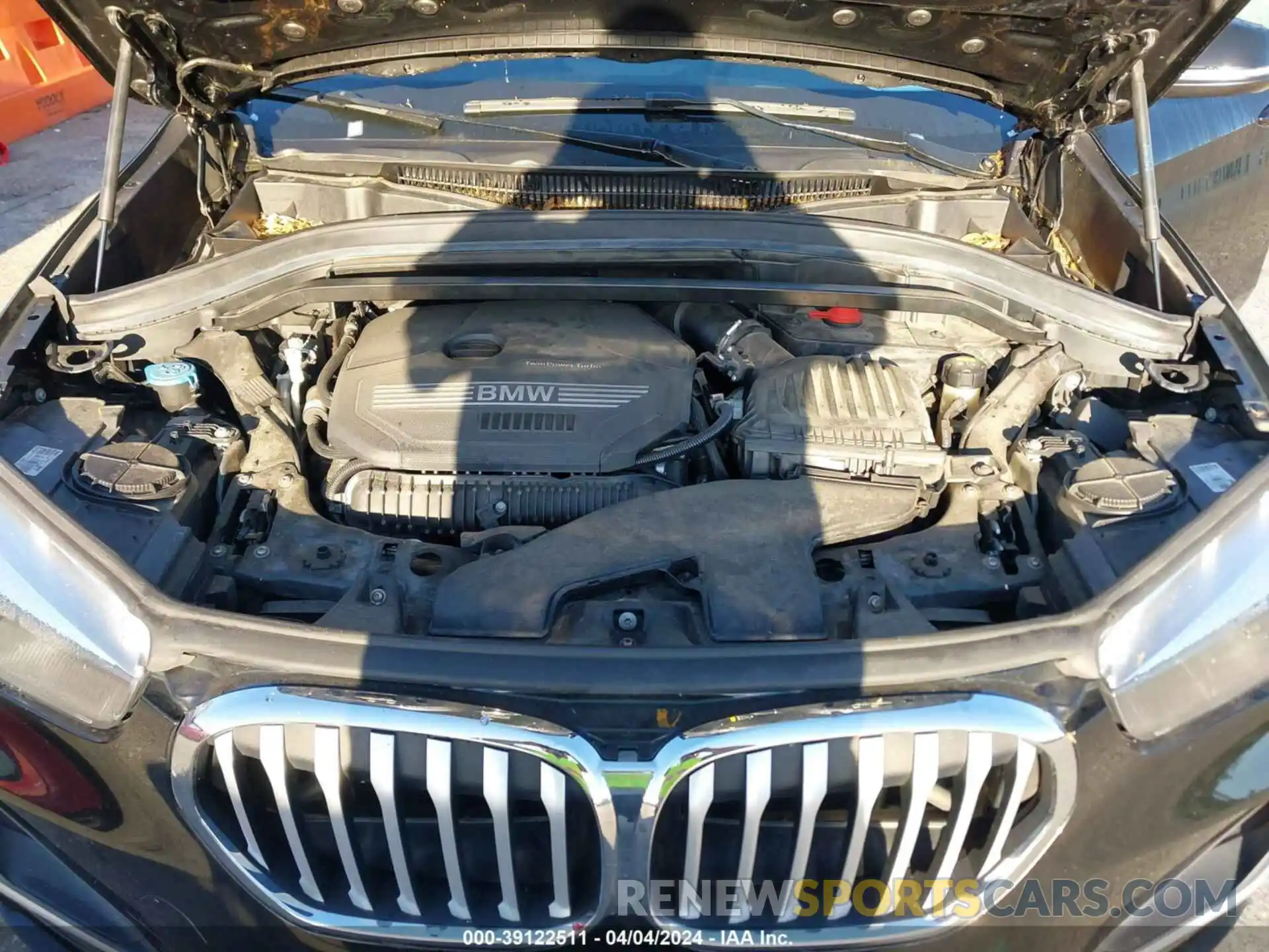 10 Photograph of a damaged car WBXJG9C00L5P93987 BMW X1 2020
