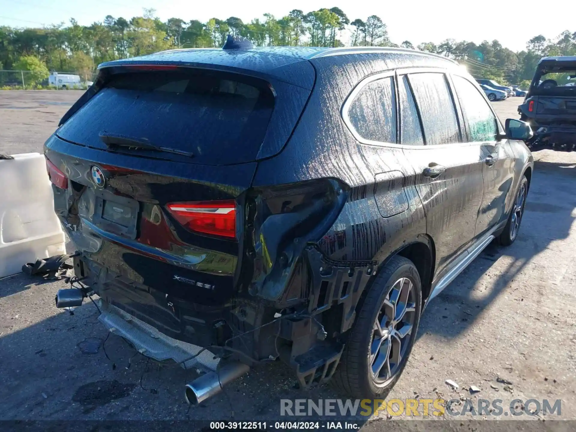 4 Photograph of a damaged car WBXJG9C00L5P93987 BMW X1 2020